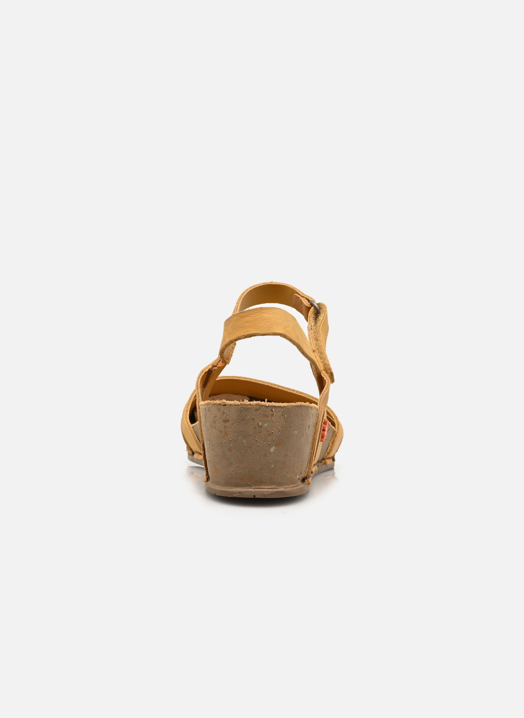 Sandalen met sleehak en plateau I Live 1931 dames geel Art Sandalen met sleehak en plateau I Live 1931 dames geel Yellow