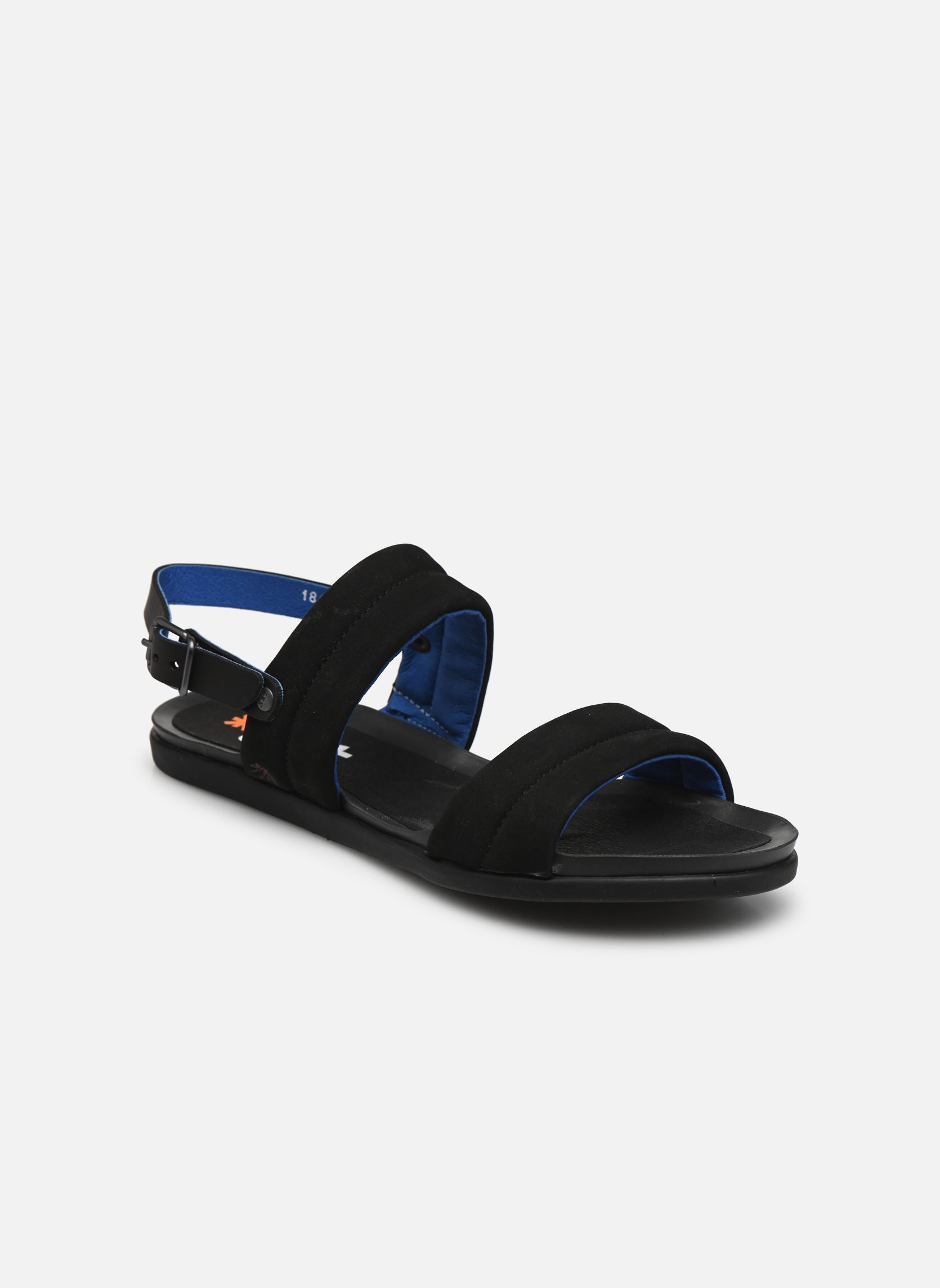 Sandales Larissa 1816 femme noir Art Sandales Larissa 1816 femme noir Black