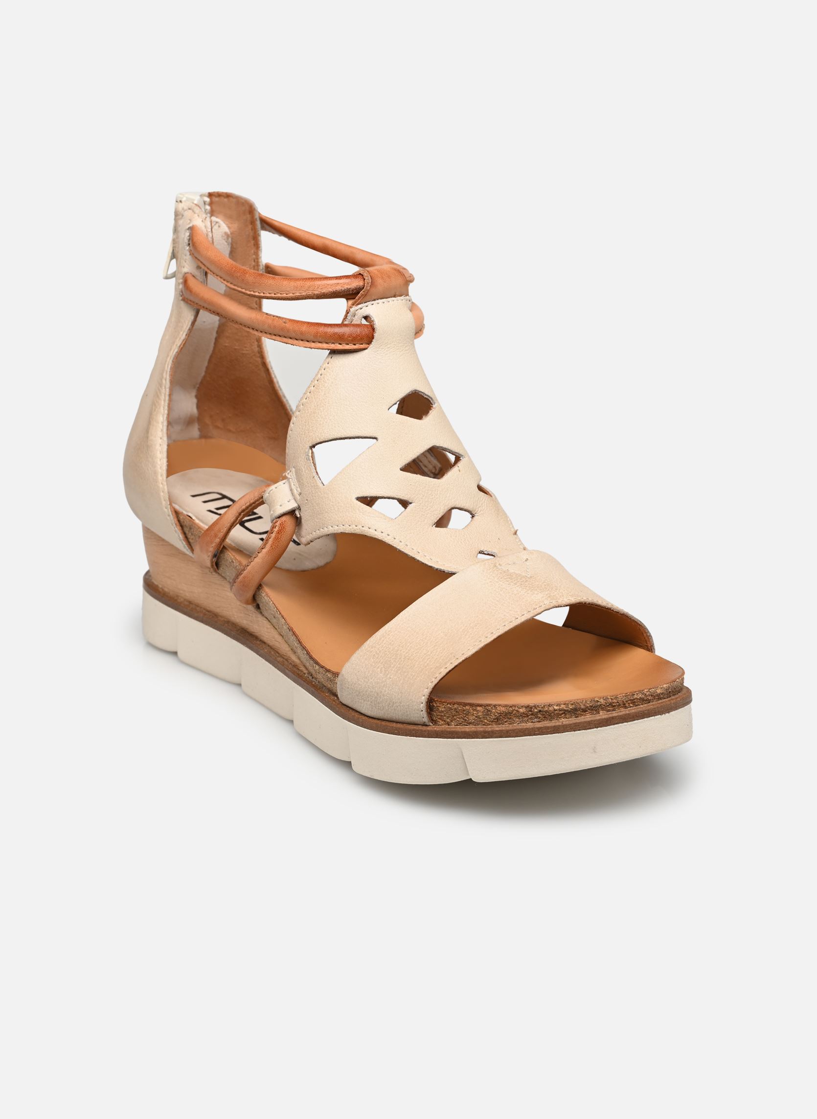 Keil- und Plateausandalen TAPASITA 866068 damen weiß Mjus Keil- und Plateausandalen TAPASITA 866068 damen weiß Latte+Acero