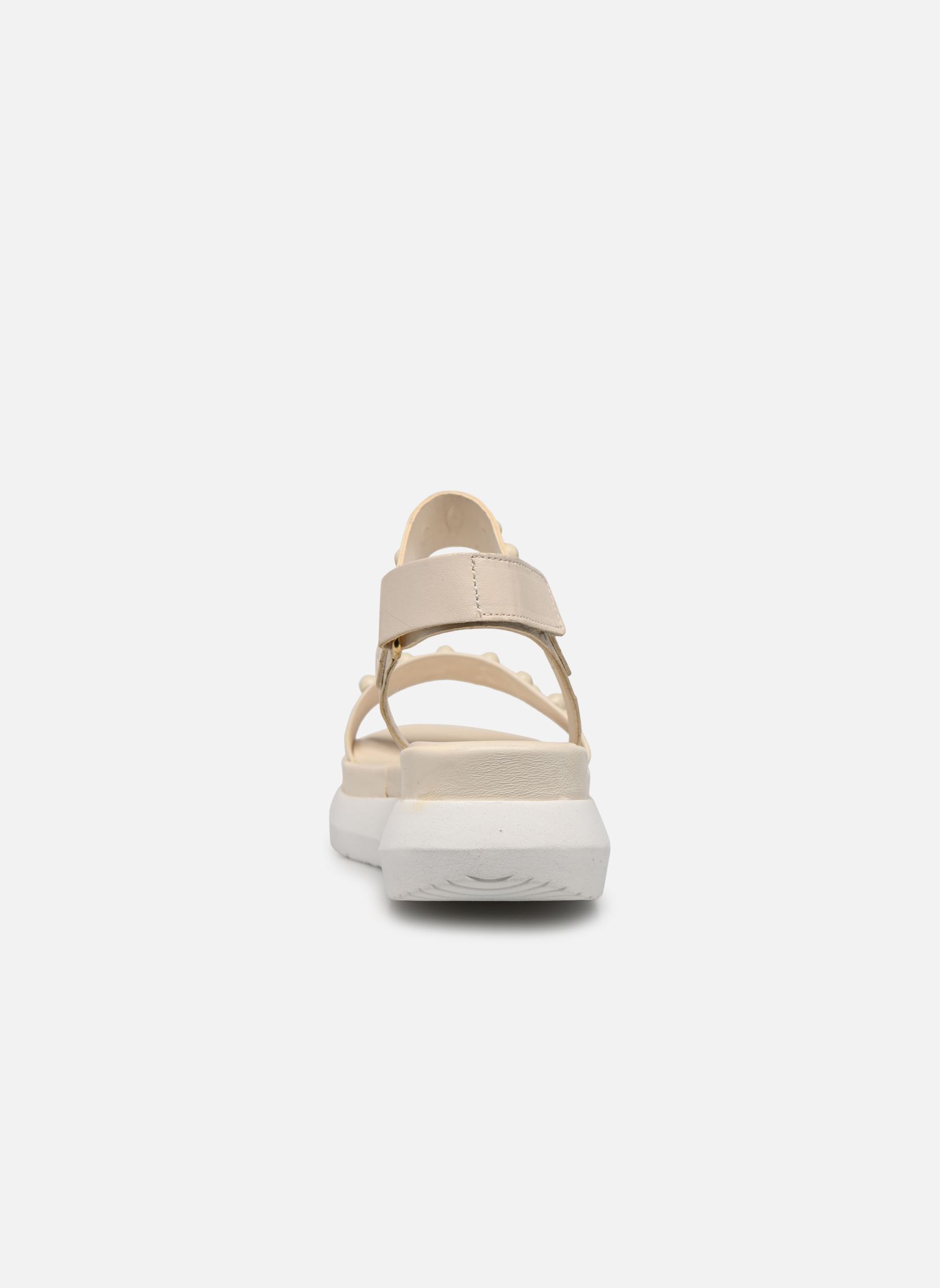 Sandales compensées et plateformes PASA M38033 femme blanc Mjus Sandales compensées et plateformes PASA M38033 femme blanc Latte