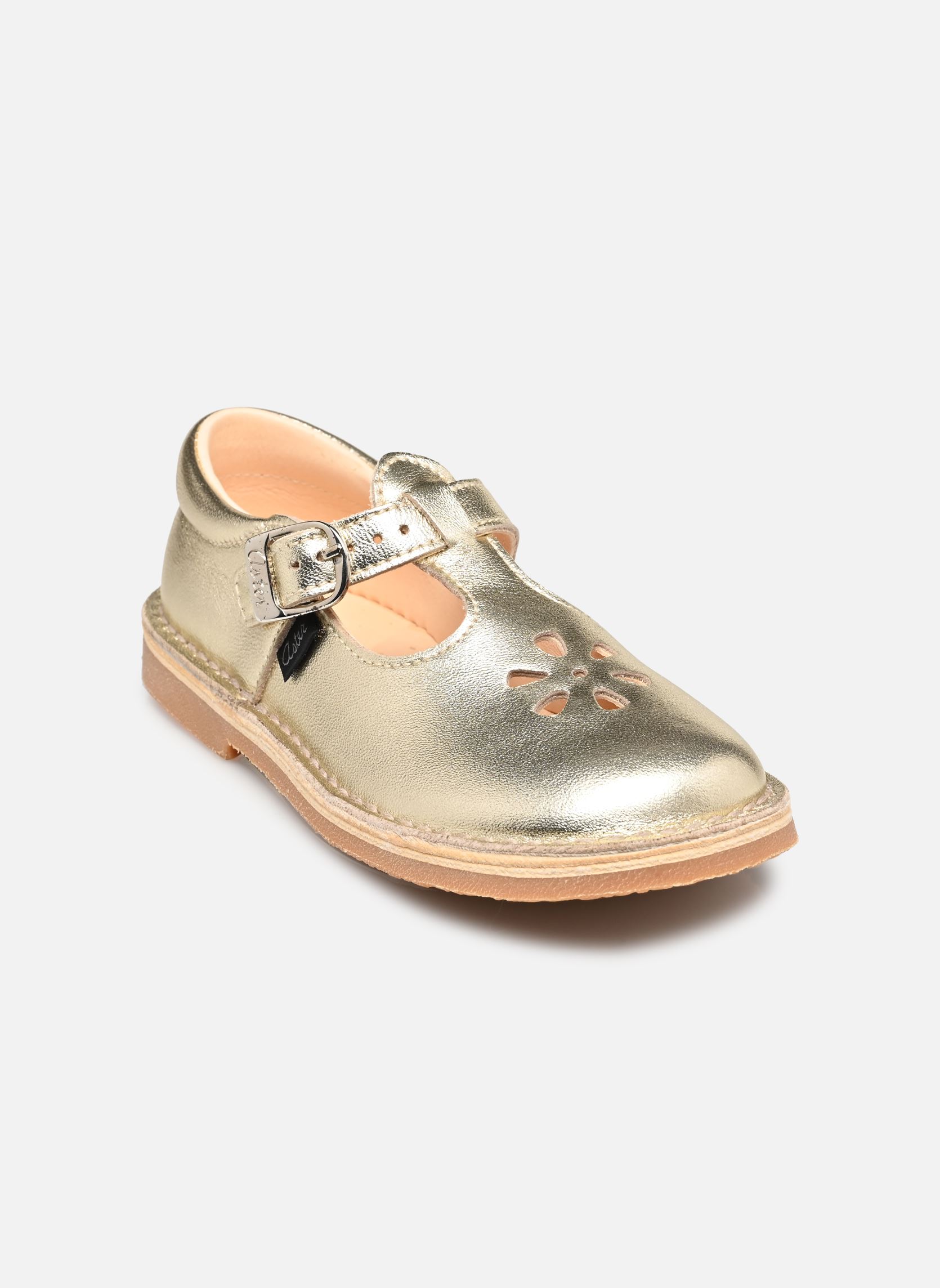 Ballerines Dingo-2 fille or et bronze Aster Ballerines Dingo-2 fille or et bronze OR