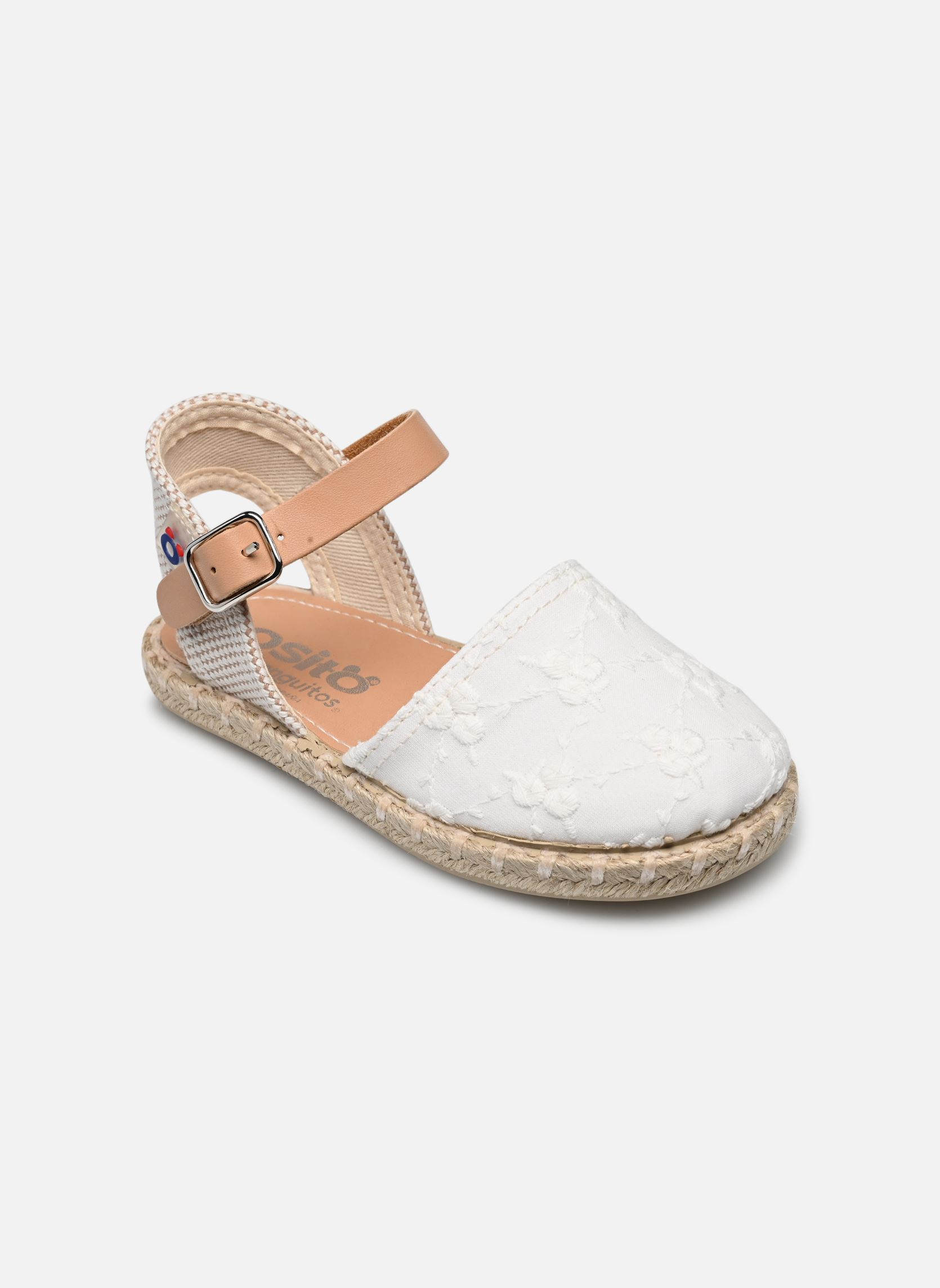 Espadrilles MVS 145 45 mädchen weiß Conguitos Espadrilles MVS 145 45 mädchen weiß BLANCO