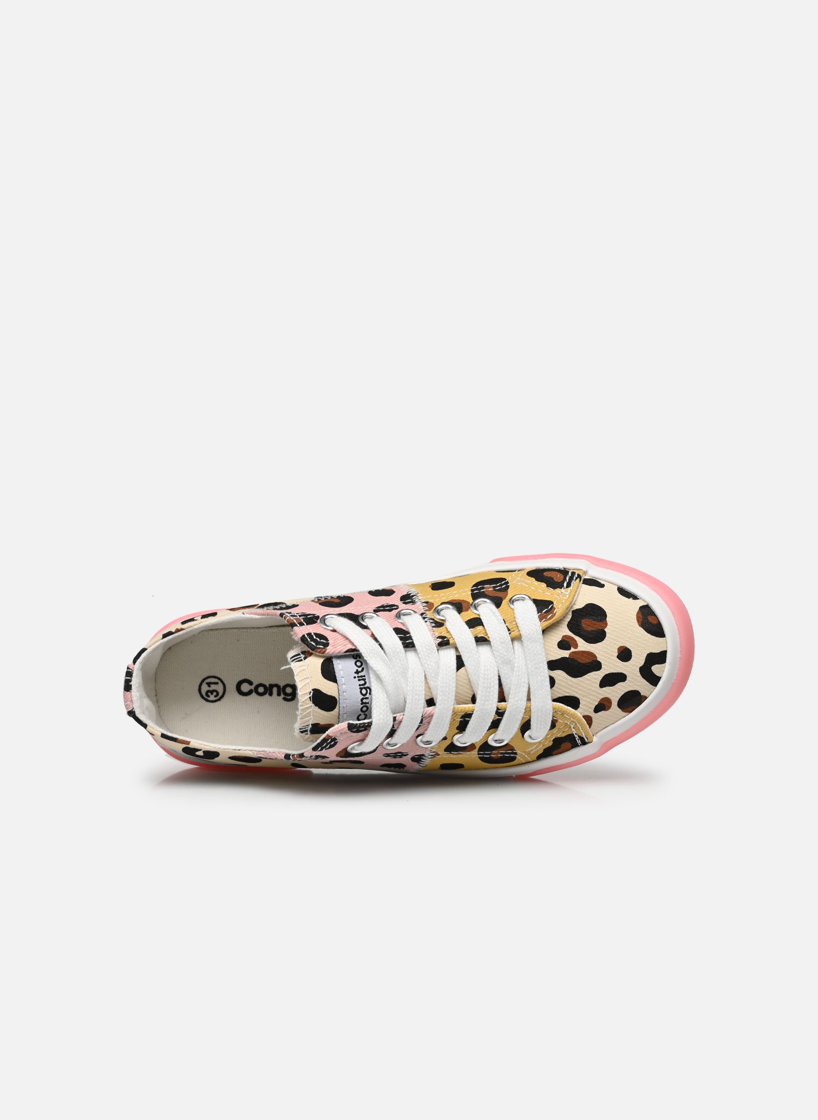Baskets basses MV1 284 12 fille rose Conguitos Baskets basses MV1 284 12 fille rose LEOPARDO