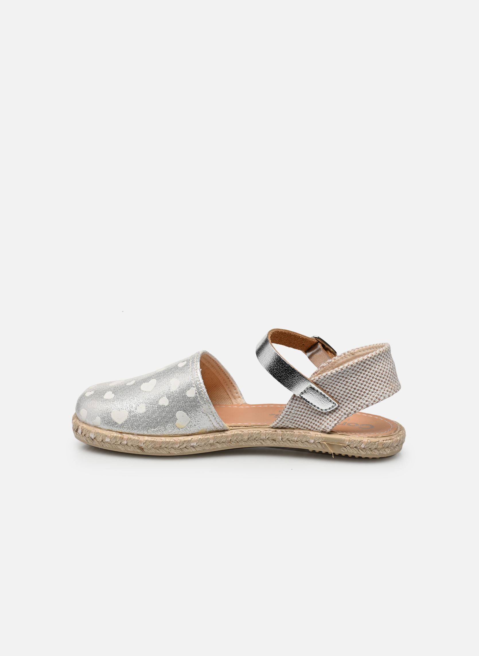 Espadrilles MV1 215 79 mädchen silber Conguitos Espadrilles MV1 215 79 mädchen silber PLATA - FLUORESCENT
