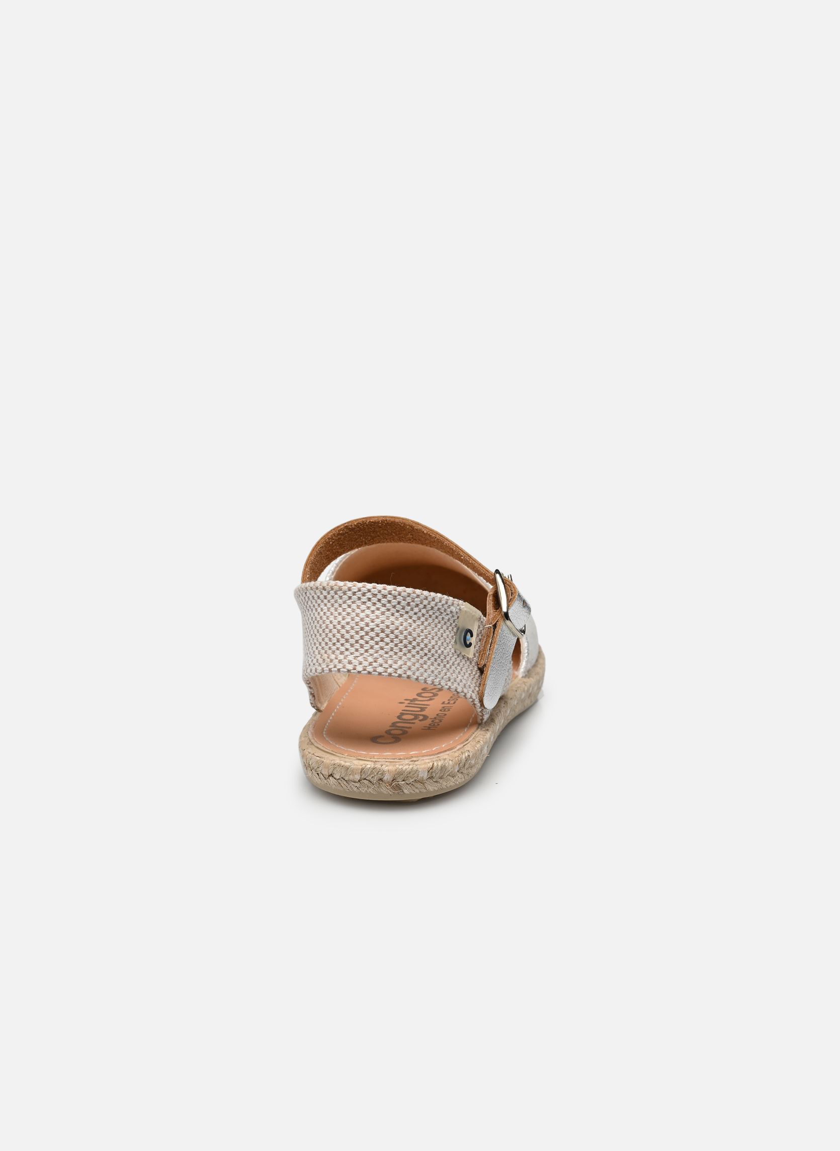 Espadrilles MV1 215 79 mädchen silber Conguitos Espadrilles MV1 215 79 mädchen silber PLATA - FLUORESCENT