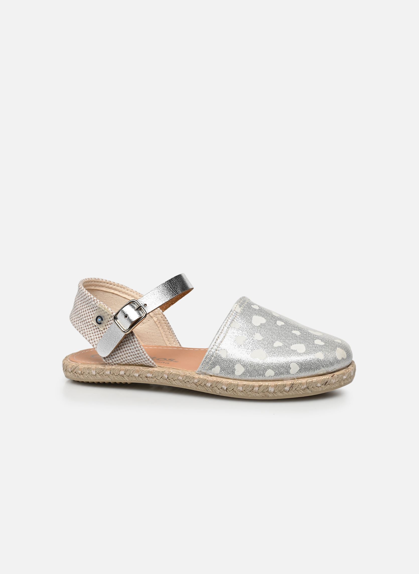 Espadrilles MV1 215 79 mädchen silber Conguitos Espadrilles MV1 215 79 mädchen silber PLATA - FLUORESCENT