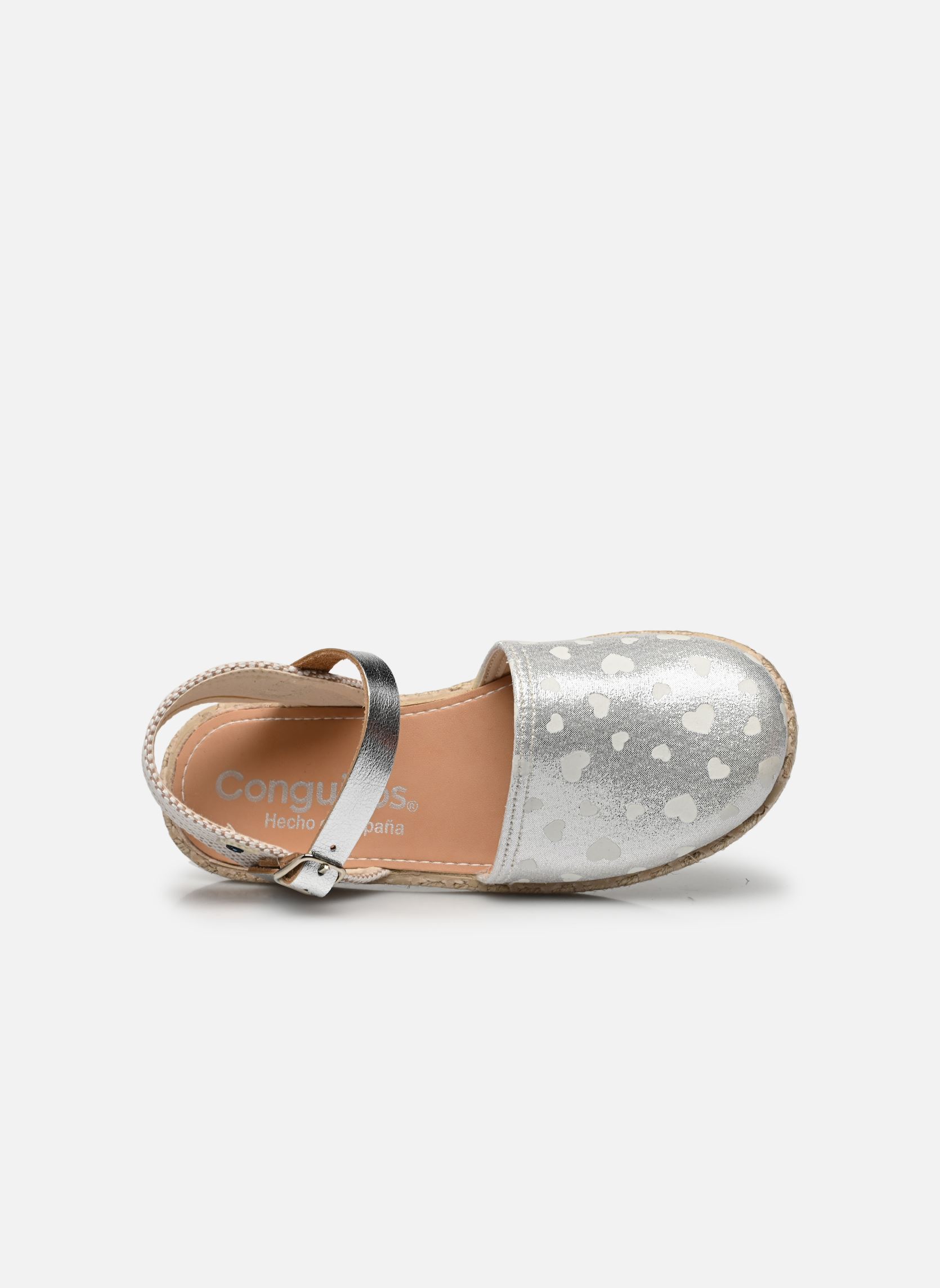 Espadrilles MV1 215 79 mädchen silber Conguitos Espadrilles MV1 215 79 mädchen silber PLATA - FLUORESCENT