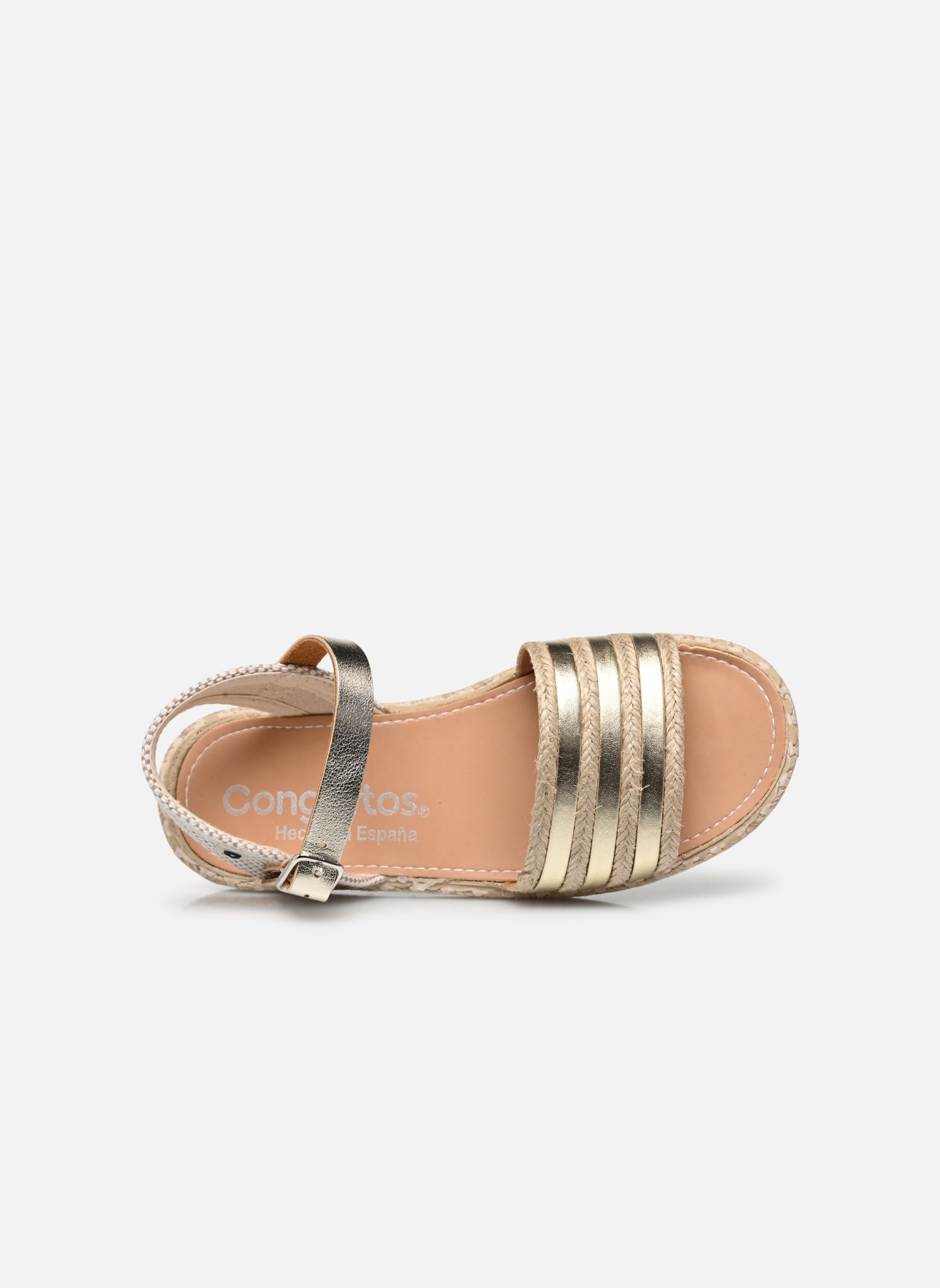Espadrilles MV1 215 84 fille or et bronze Conguitos Espadrilles MV1 215 84 fille or et bronze PLATINO