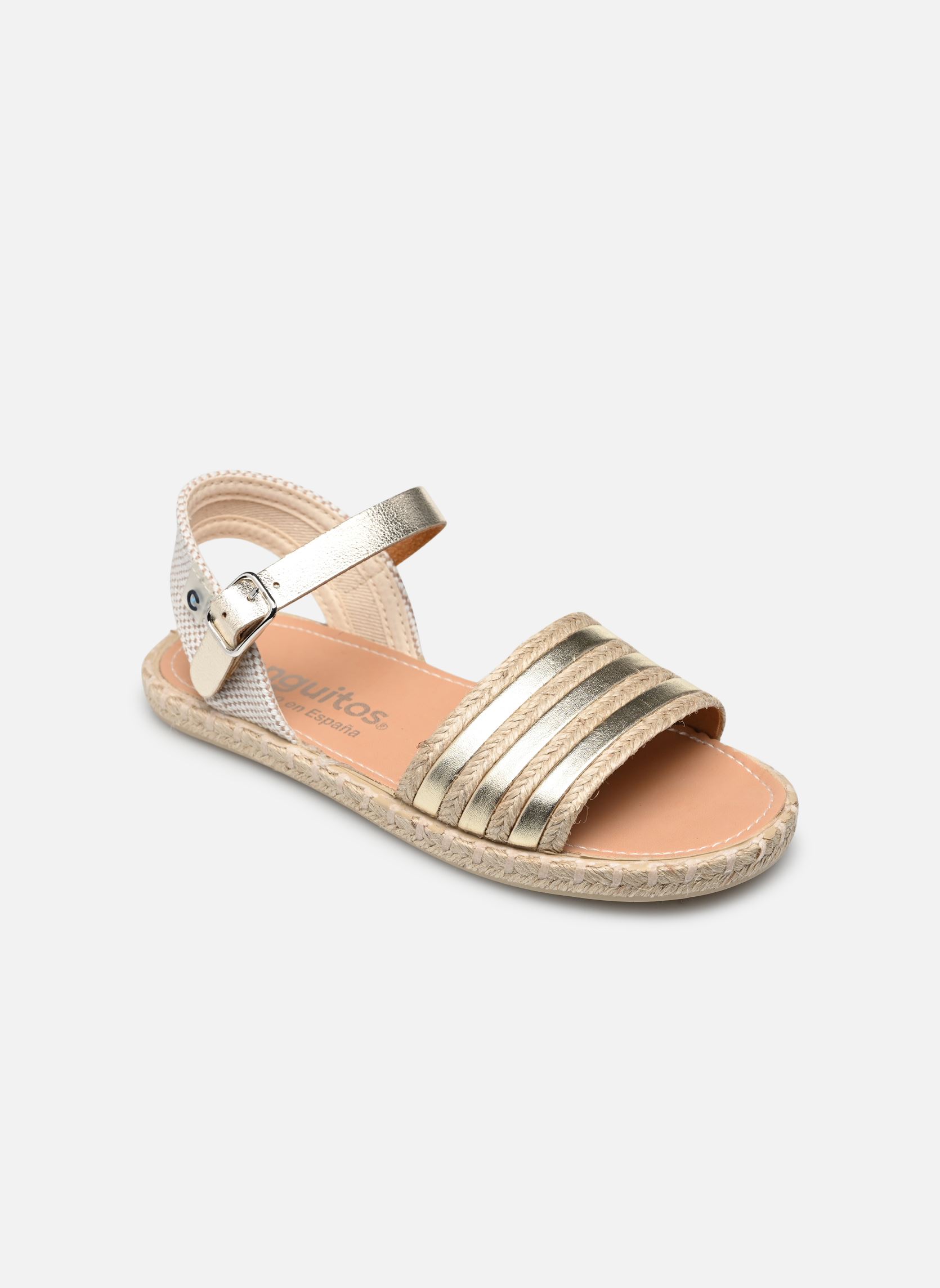 Espadrilles MV1 215 84 fille or et bronze Conguitos Espadrilles MV1 215 84 fille or et bronze PLATINO