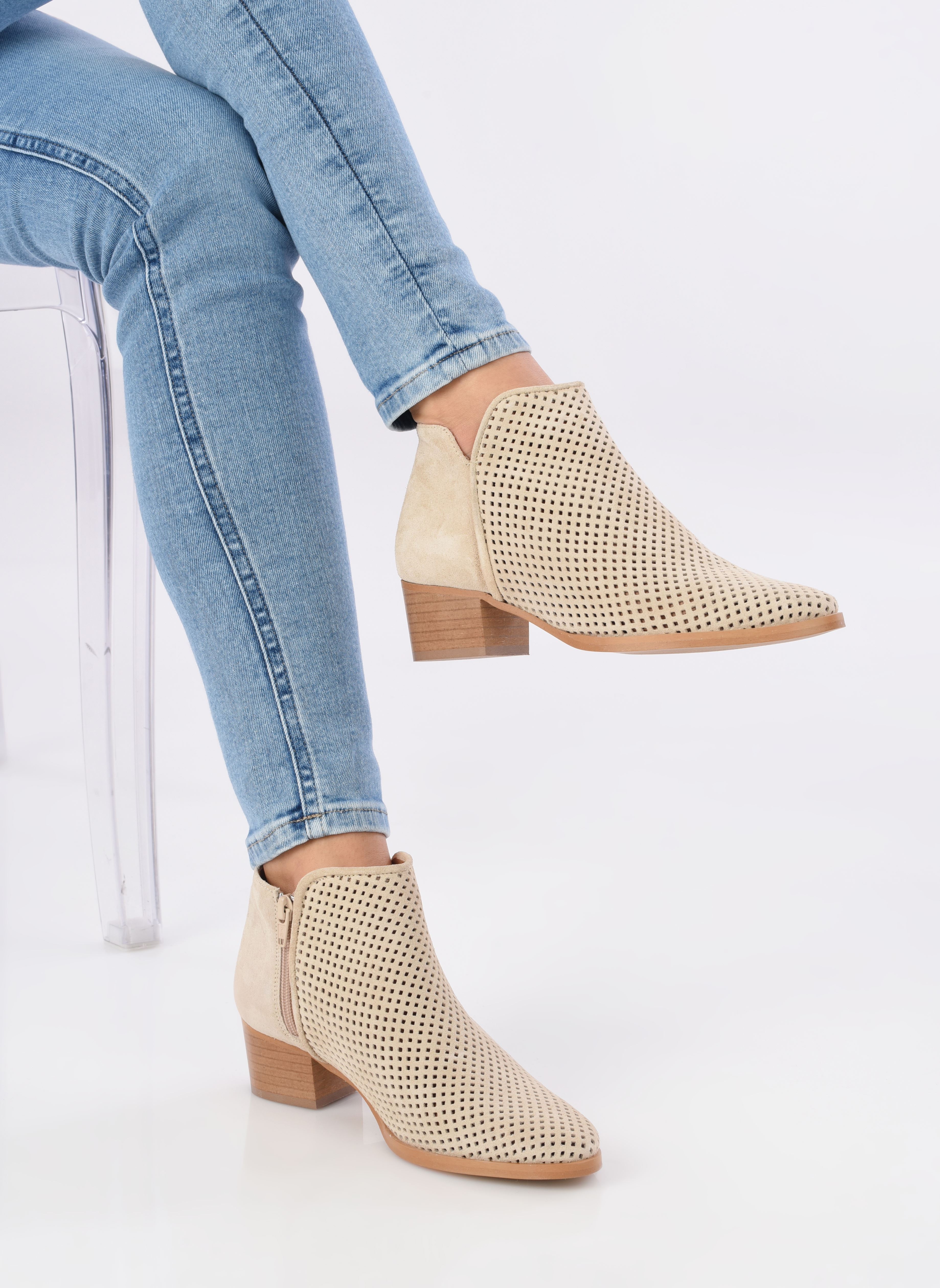 Niedrige Ankle Boots Alicya damen beige Georgia Rose Niedrige Ankle Boots Alicya damen beige BEIGE