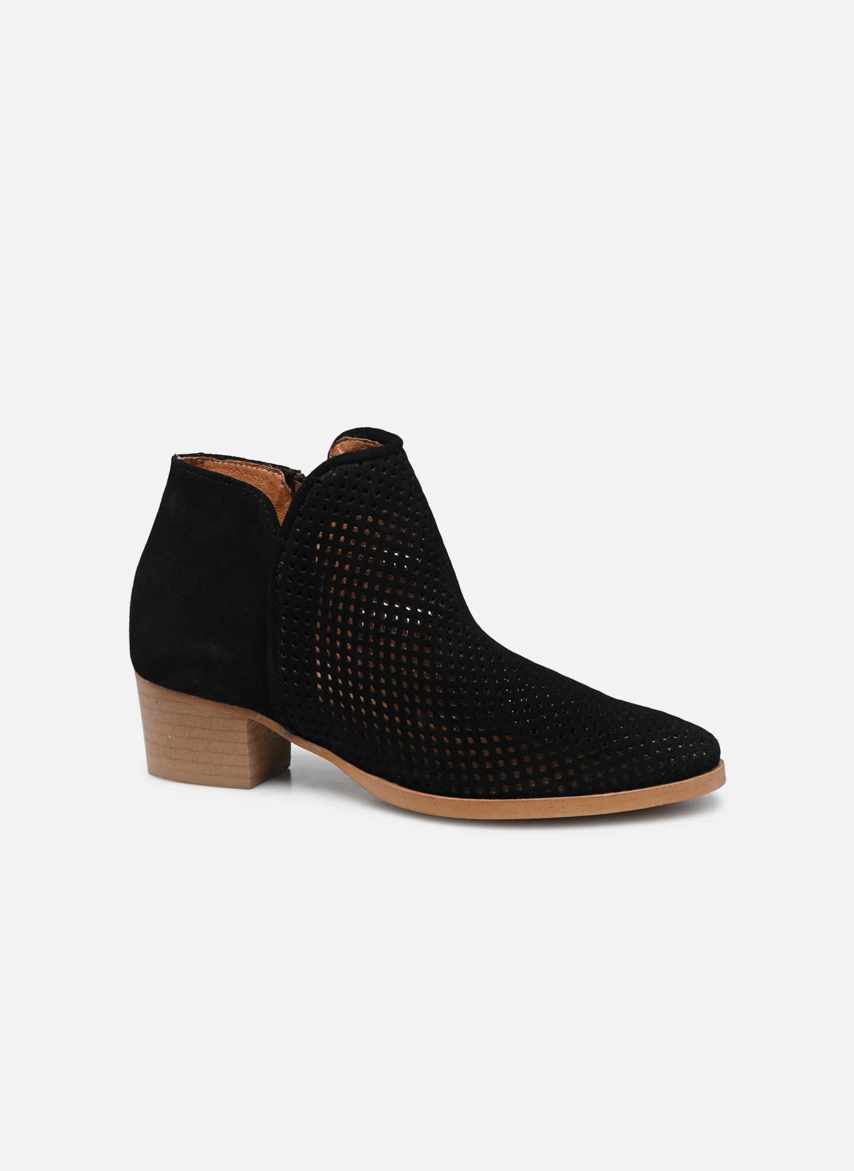 Botines bajos Alicya mujer negro Georgia Rose Botines bajos Alicya mujer negro NOIR