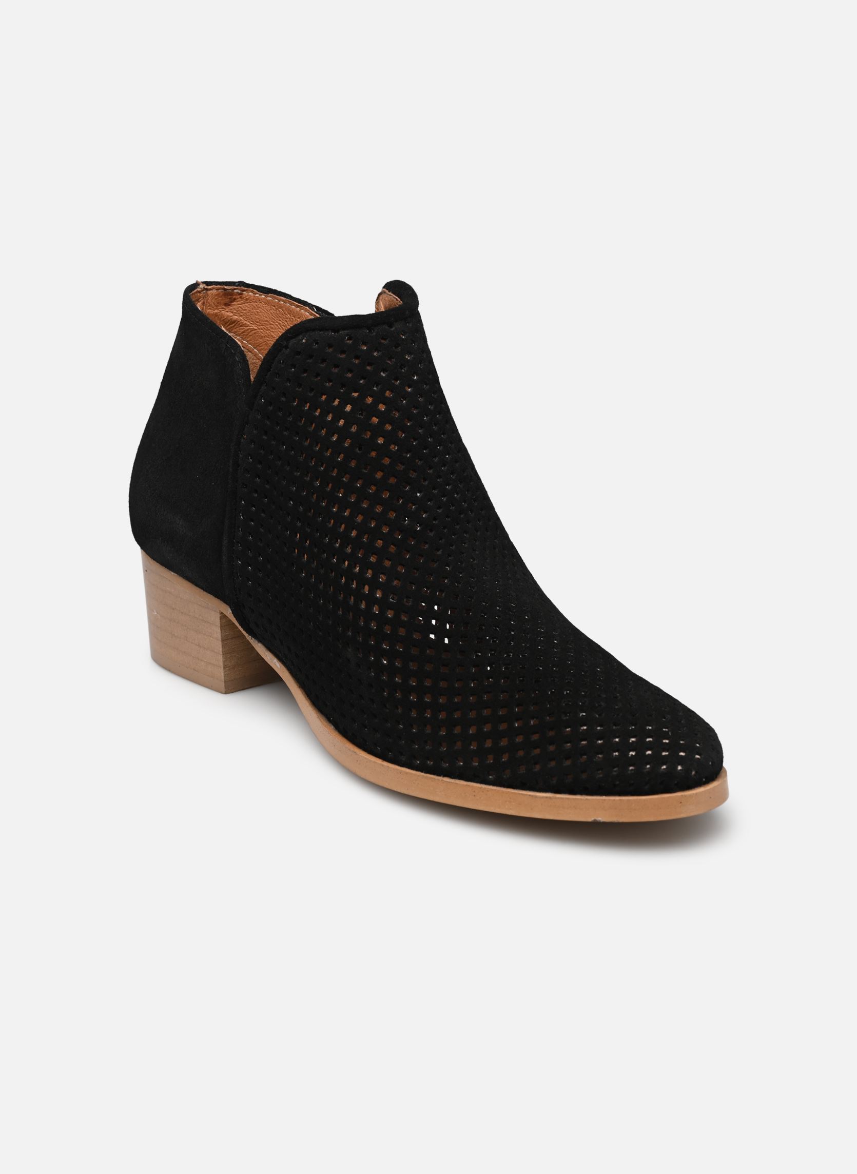 Botines bajos Alicya mujer negro Georgia Rose Botines bajos Alicya mujer negro NOIR