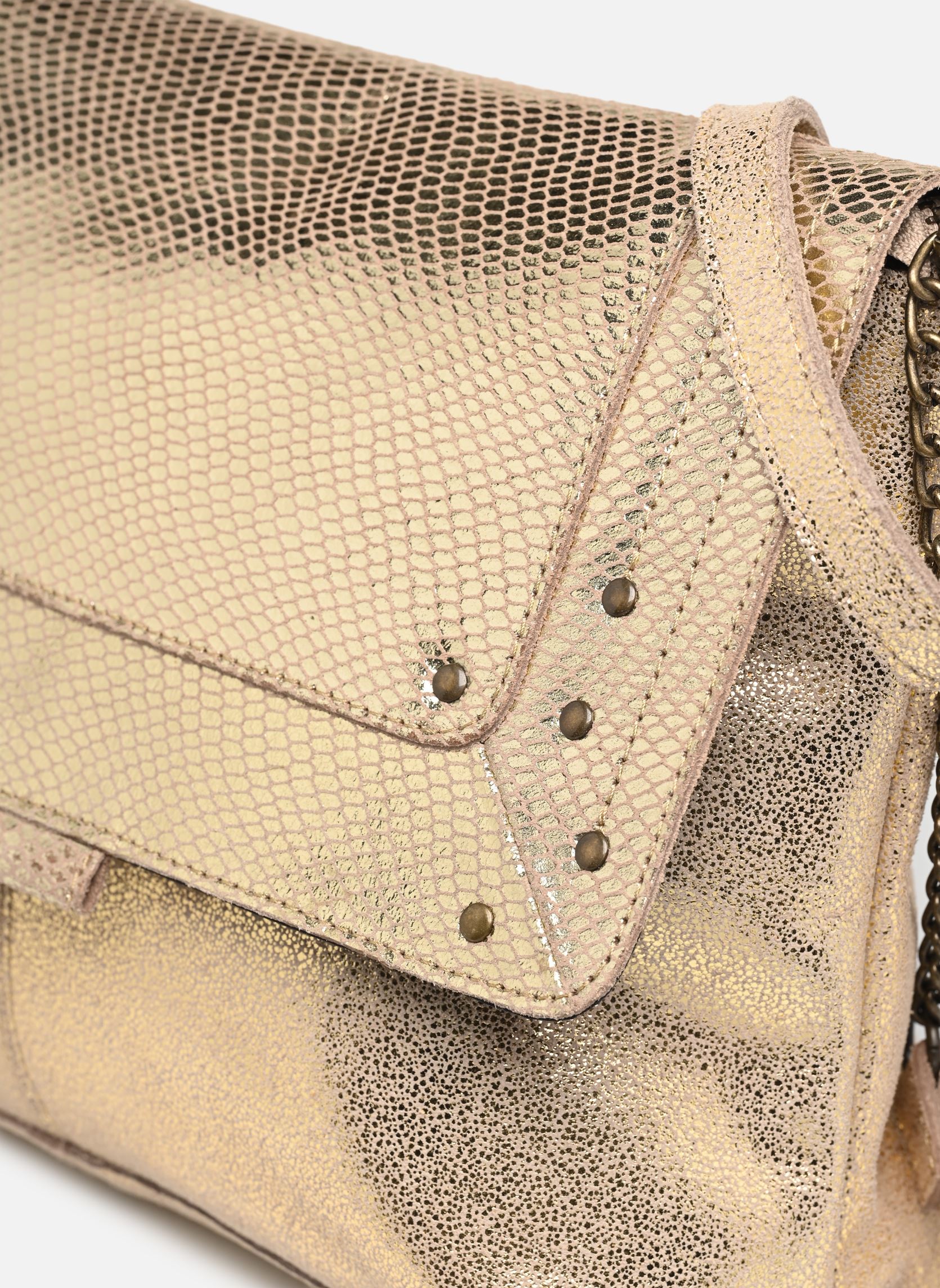Sacs bandoulière Felizia Leather Large Cross Body Fc femme argent Pieces Sacs bandoulière Felizia Leather Large Cross Body Fc femme argent GOLD SNOW CHAMPAGNE SNAKE