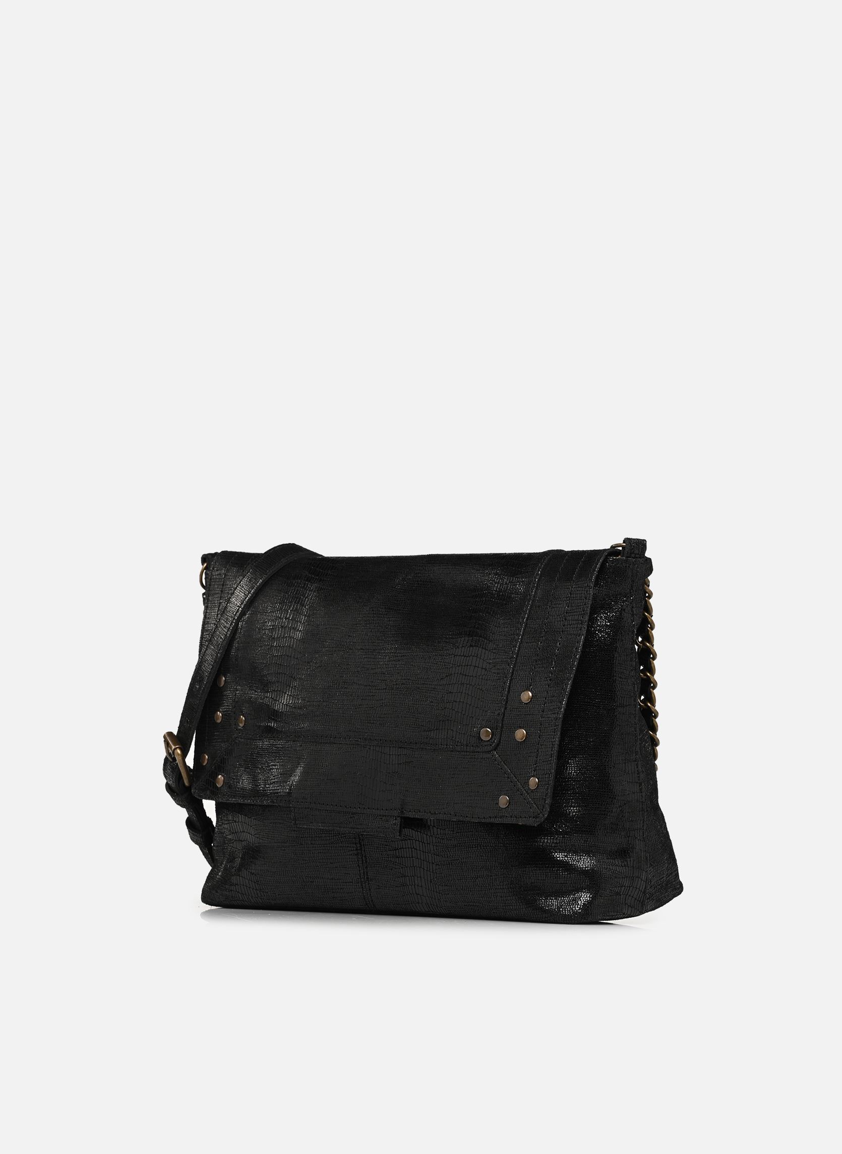 Schoudertassen Felizia Leather Large Cross Body Fc dames zwart Pieces Schoudertassen Felizia Leather Large Cross Body Fc dames zwart BLACK MICRO SNAKE