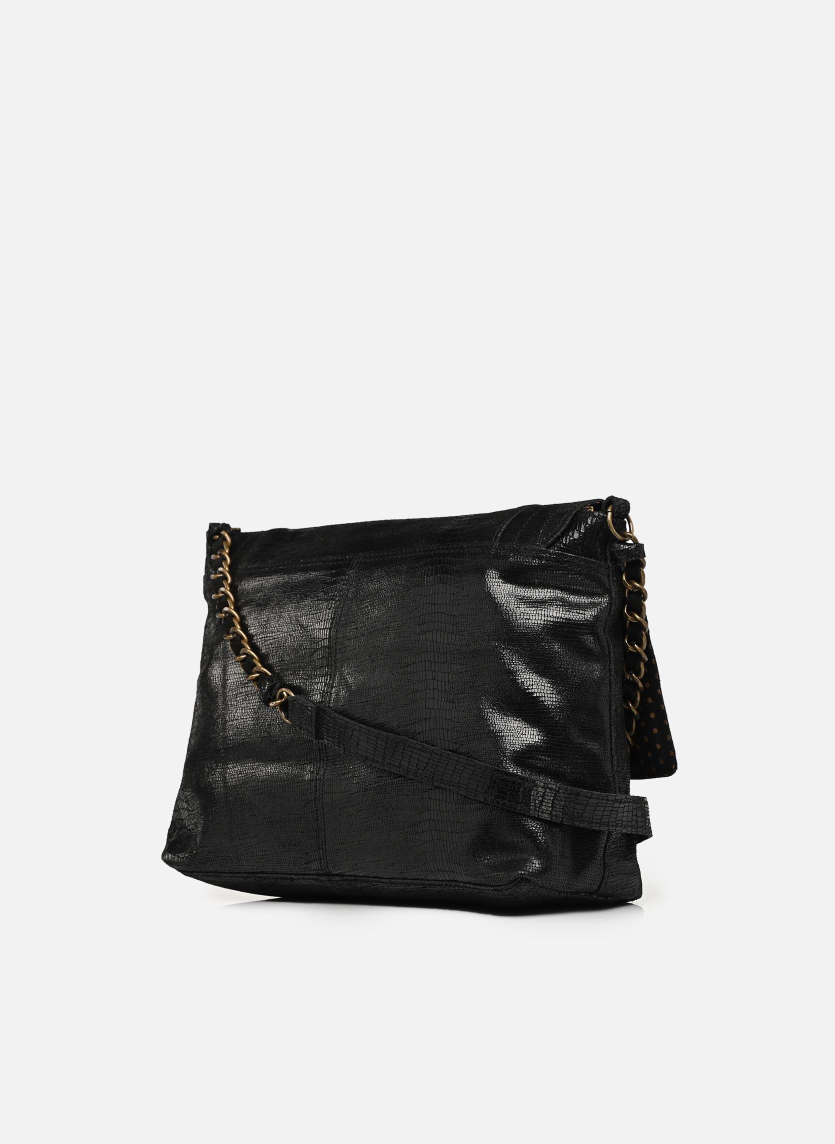 Schoudertassen Felizia Leather Large Cross Body Fc dames zwart Pieces Schoudertassen Felizia Leather Large Cross Body Fc dames zwart BLACK MICRO SNAKE
