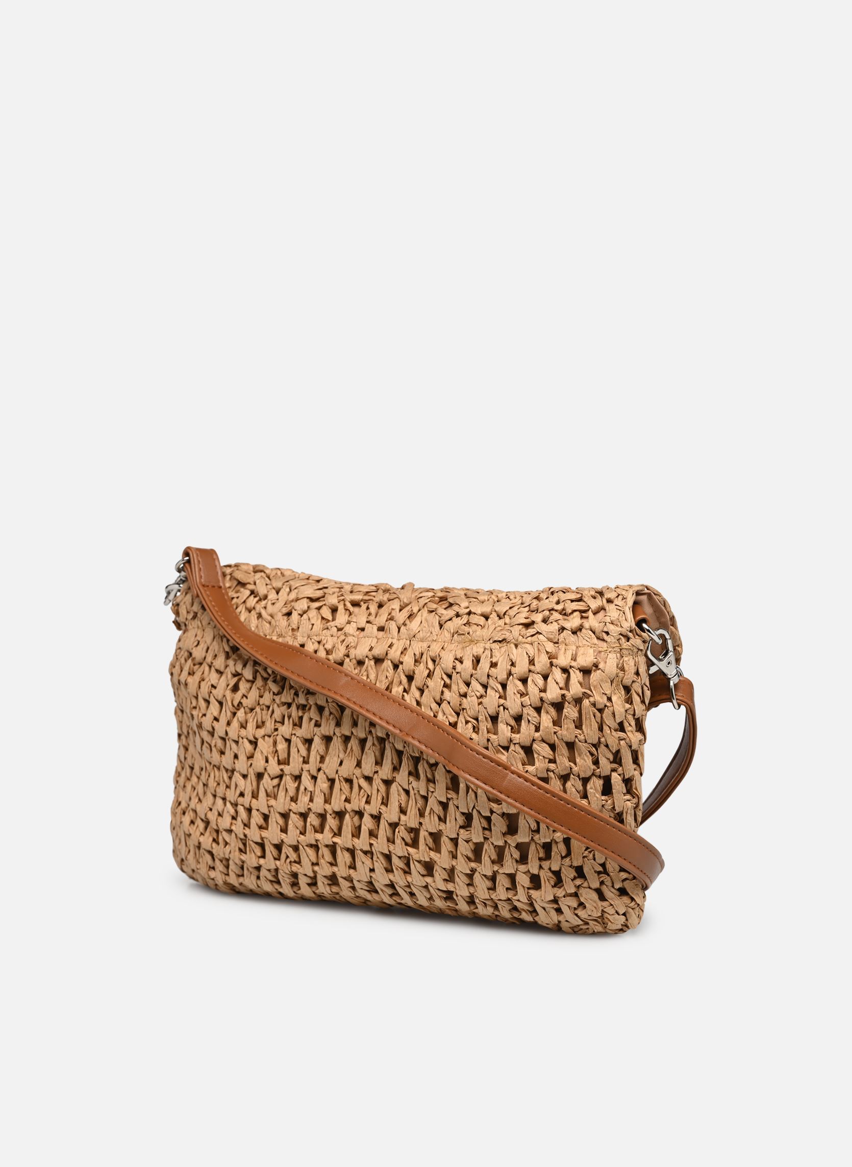 Sacs bandoulière Violet Straw Cross Body Sww femme beige Pieces Sacs bandoulière Violet Straw Cross Body Sww femme beige Nature