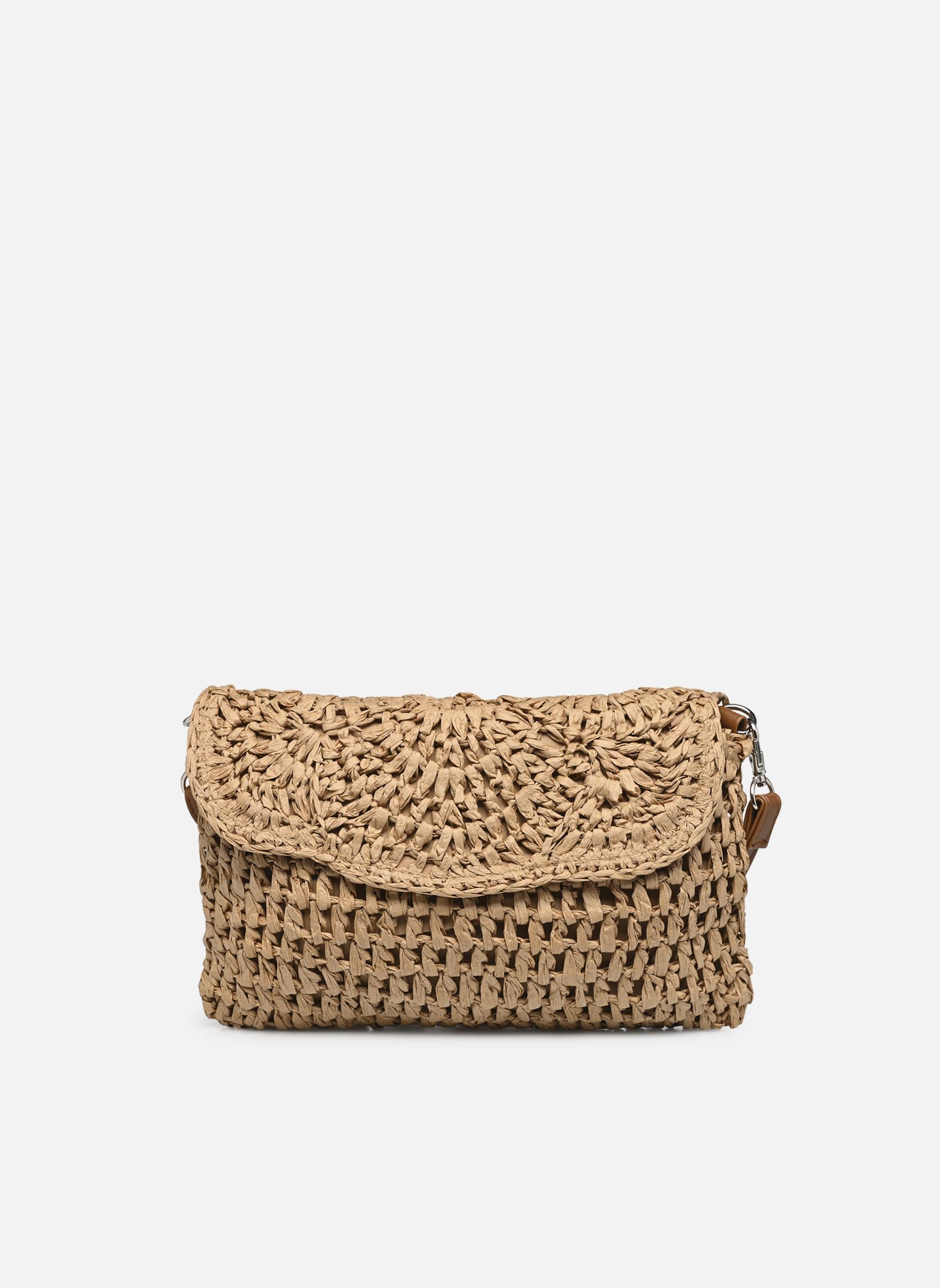 Sacs bandoulière Violet Straw Cross Body Sww femme beige Pieces Sacs bandoulière Violet Straw Cross Body Sww femme beige Nature