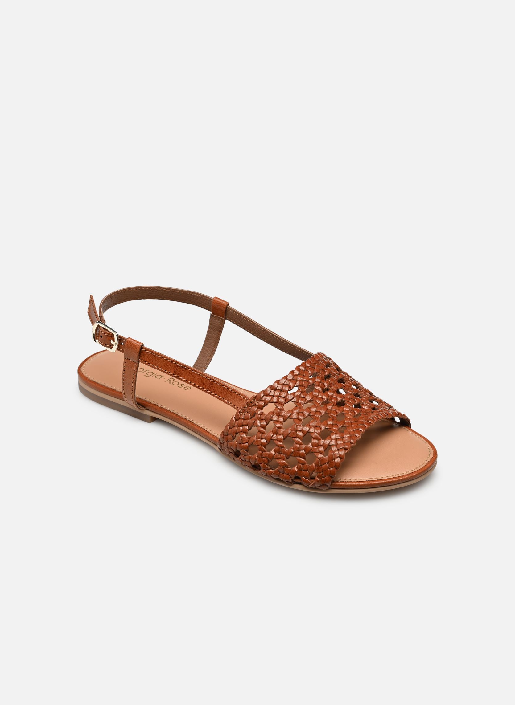 Sandalen Kalisso - sandales dames bruin Georgia Rose Sandalen Kalisso - sandales dames bruin COGNAC