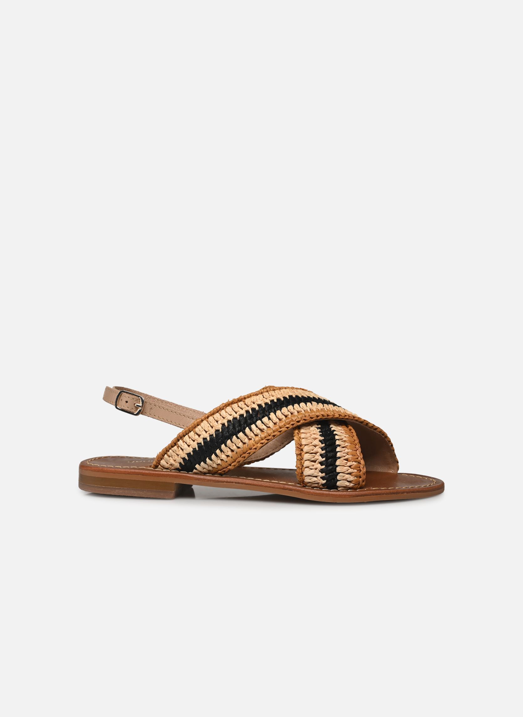 Sandalen Kaylin - sandales dames beige Georgia Rose Sandalen Kaylin - sandales dames beige RAFFIA MULTI