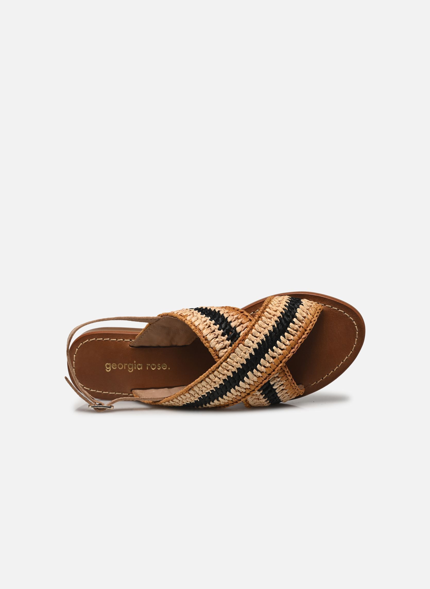 Sandalen Kaylin - sandales dames beige Georgia Rose Sandalen Kaylin - sandales dames beige RAFFIA MULTI