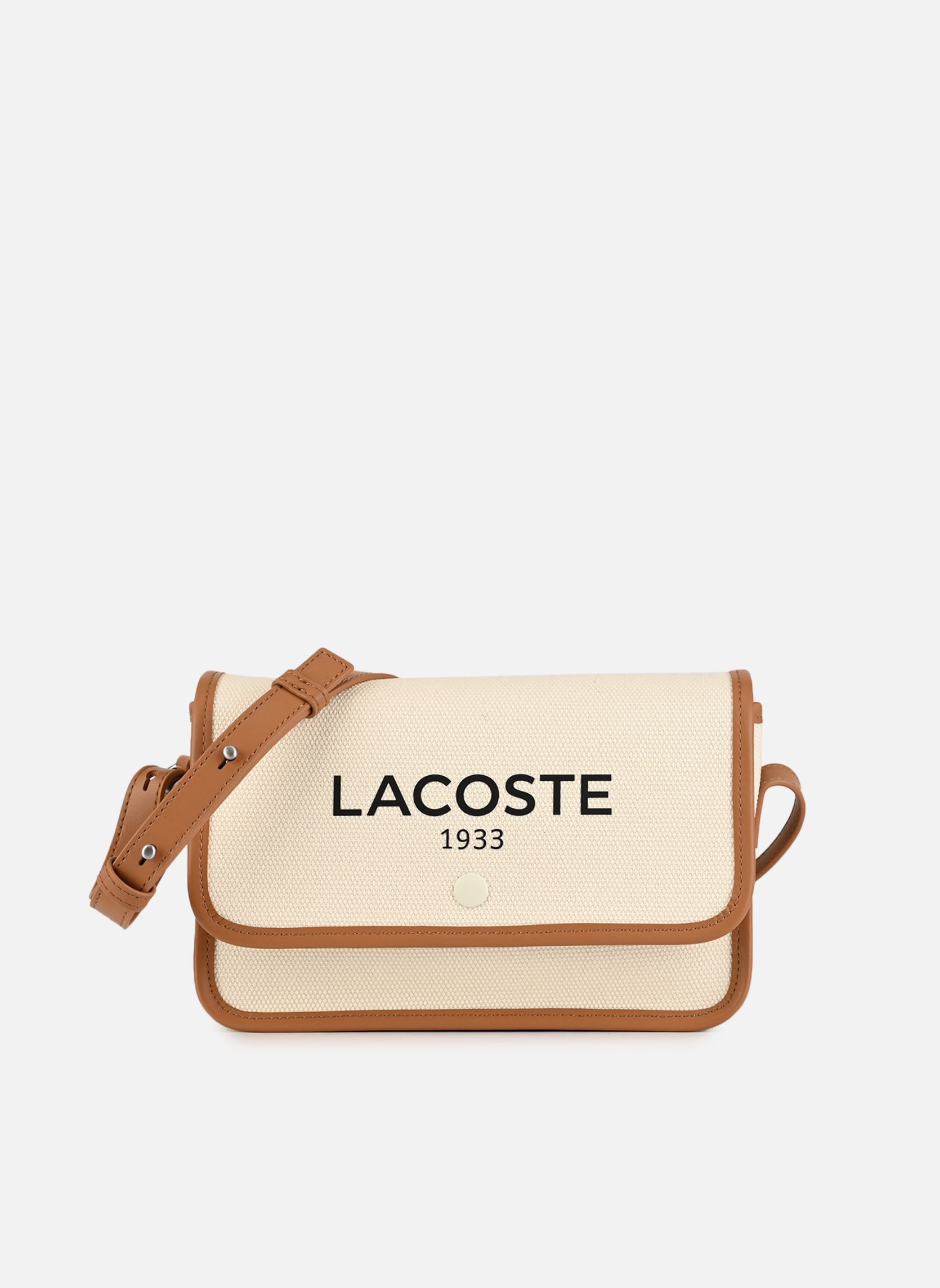 Sacs bandoulière Heritage Canvas Crossover Bag femme beige Lacoste Sacs bandoulière Heritage Canvas Crossover Bag femme beige MARRON