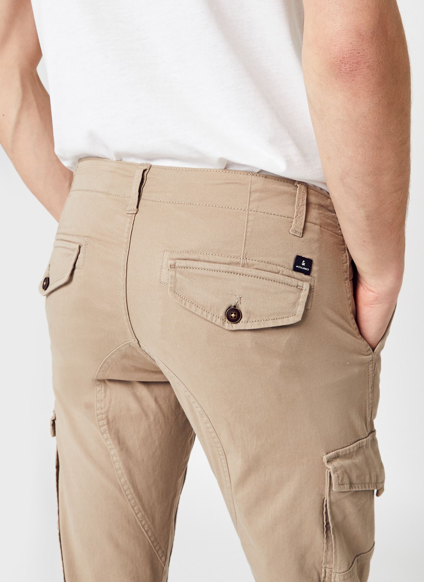 Pantaloni chino Jpstpaul Jjflake Akm 542 Crockery Noos uomo beige Jack & Jones Pantaloni chino Jpstpaul Jjflake Akm 542 Crockery Noos uomo beige CROCKERY