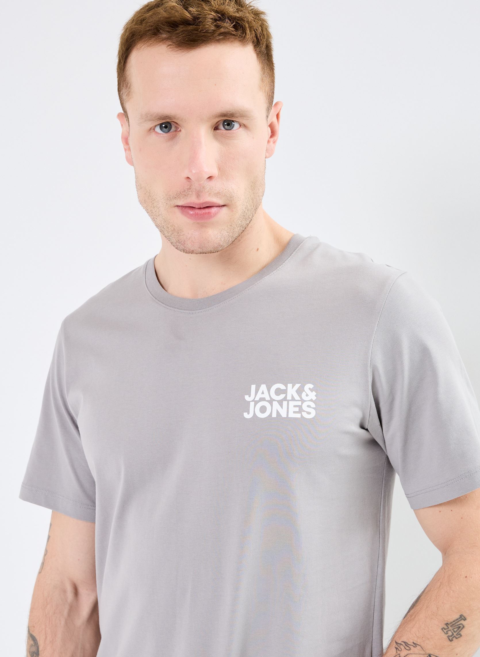 Tee-shirts Jjecorp Logo Tee Ss O-Neck Noos homme gris Jack & Jones Tee-shirts Jjecorp Logo Tee Ss O-Neck Noos homme gris ULTIMATE GREY