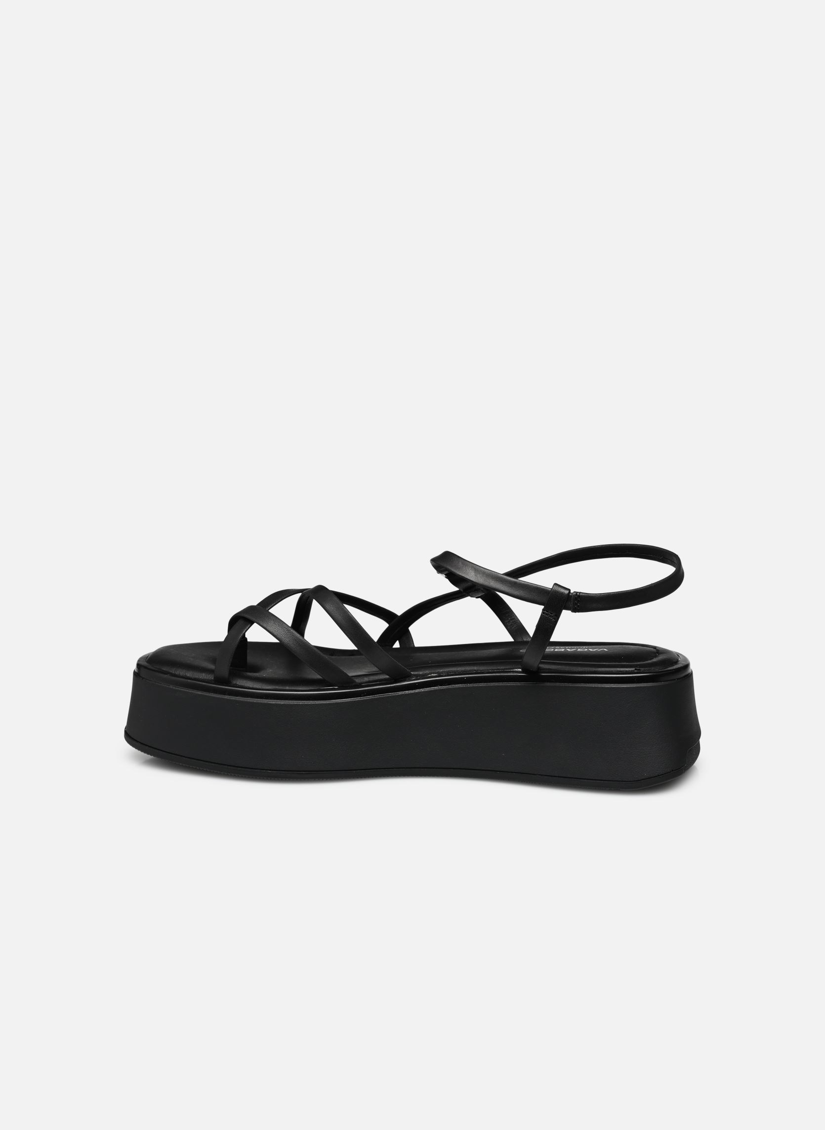 Sandales compensées et plateformes COURTNEY 5334-701 femme noir Vagabond Shoemakers Sandales compensées et plateformes COURTNEY 5334-701 femme noir Black/black