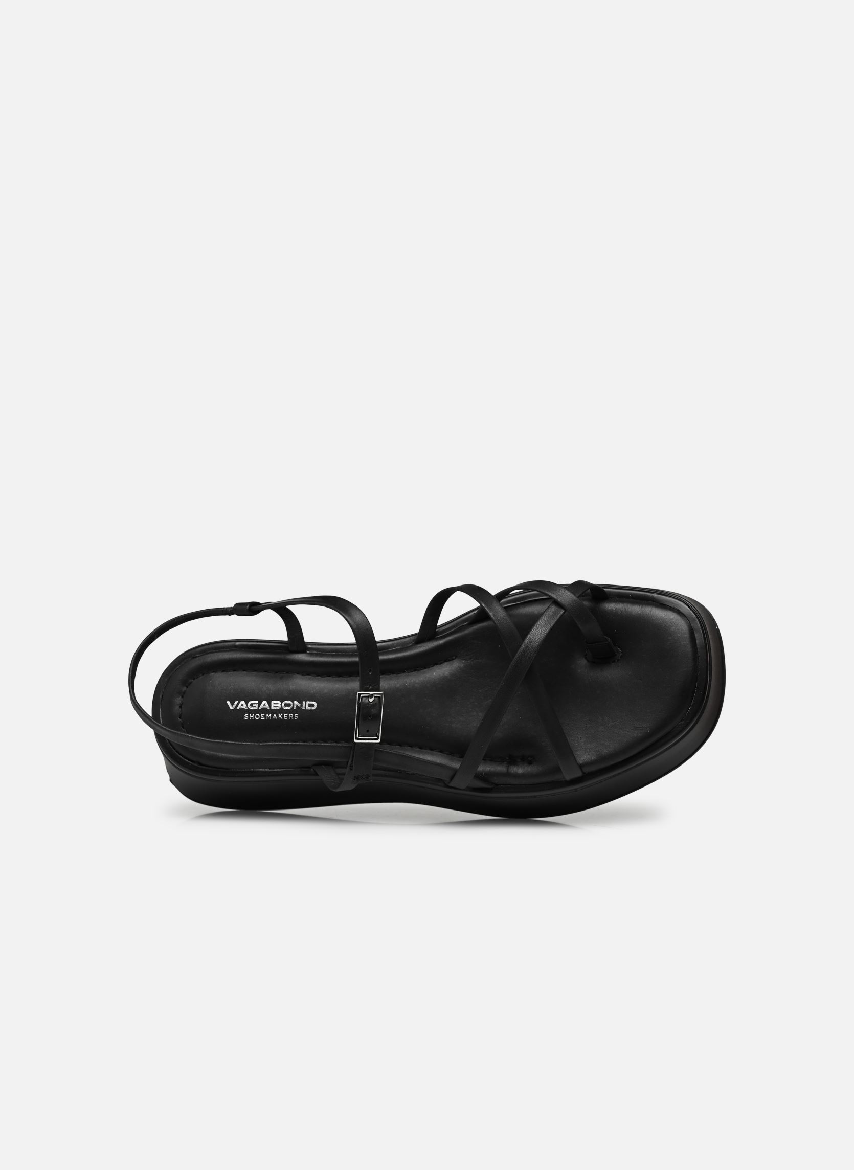 Sandales compensées et plateformes COURTNEY 5334-701 femme noir Vagabond Shoemakers Sandales compensées et plateformes COURTNEY 5334-701 femme noir Black/black