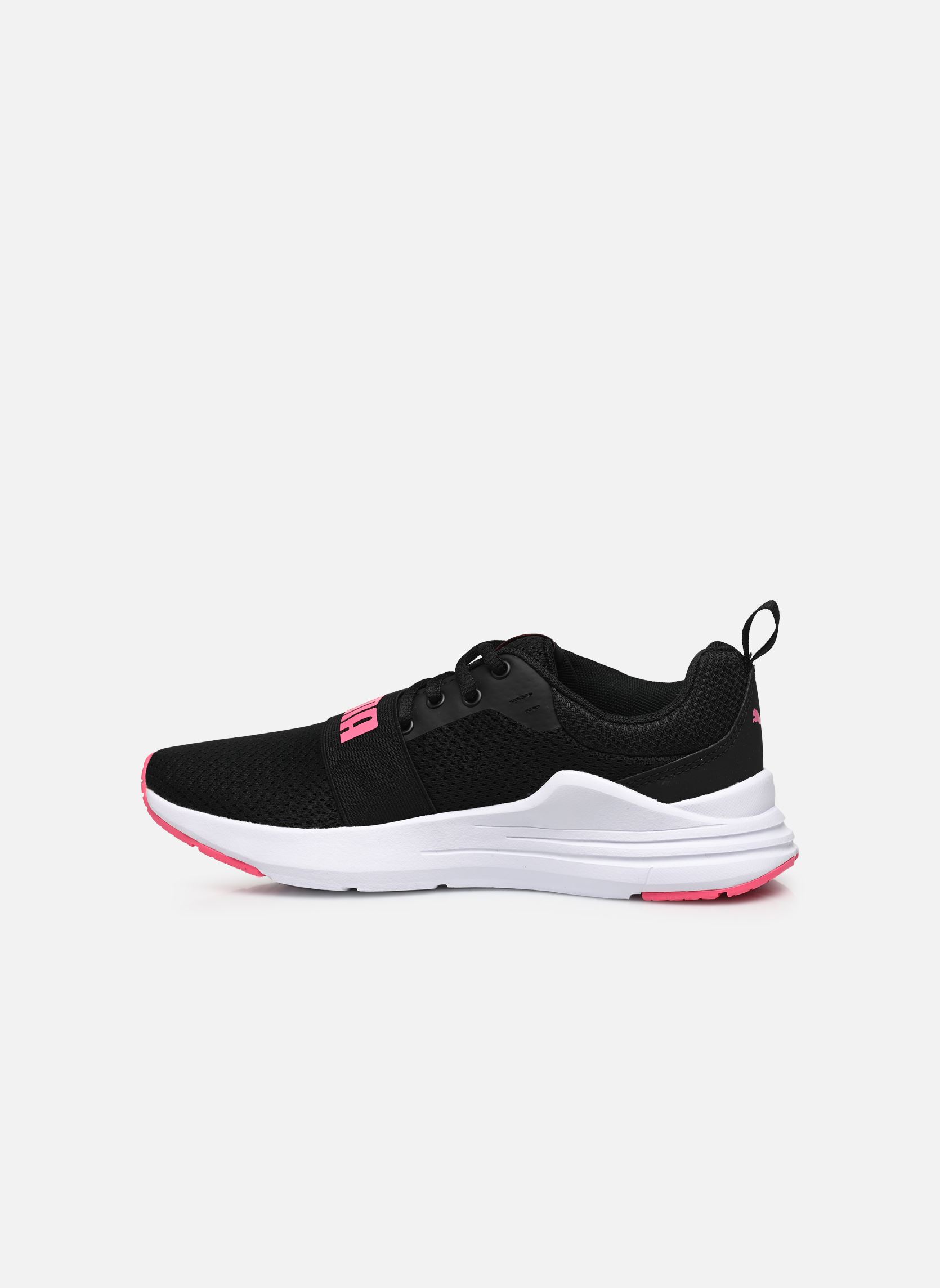Niedrige Sneaker Jr Wired Run mädchen schwarz Puma Niedrige Sneaker Jr Wired Run mädchen schwarz PUMA BLACK-SUNSET PINK