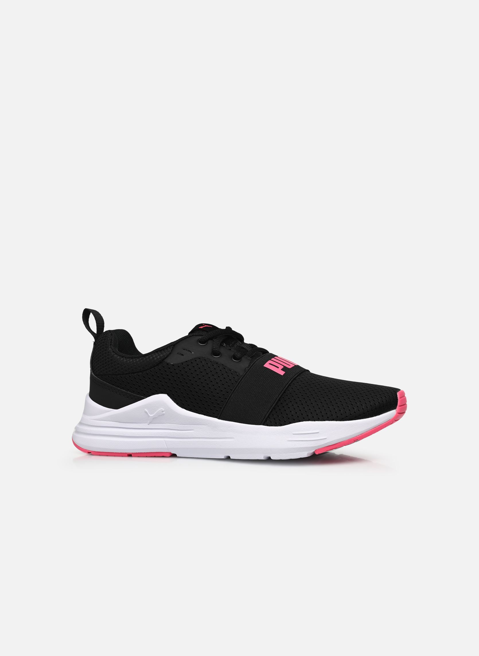 Niedrige Sneaker Jr Wired Run mädchen schwarz Puma Niedrige Sneaker Jr Wired Run mädchen schwarz PUMA BLACK-SUNSET PINK