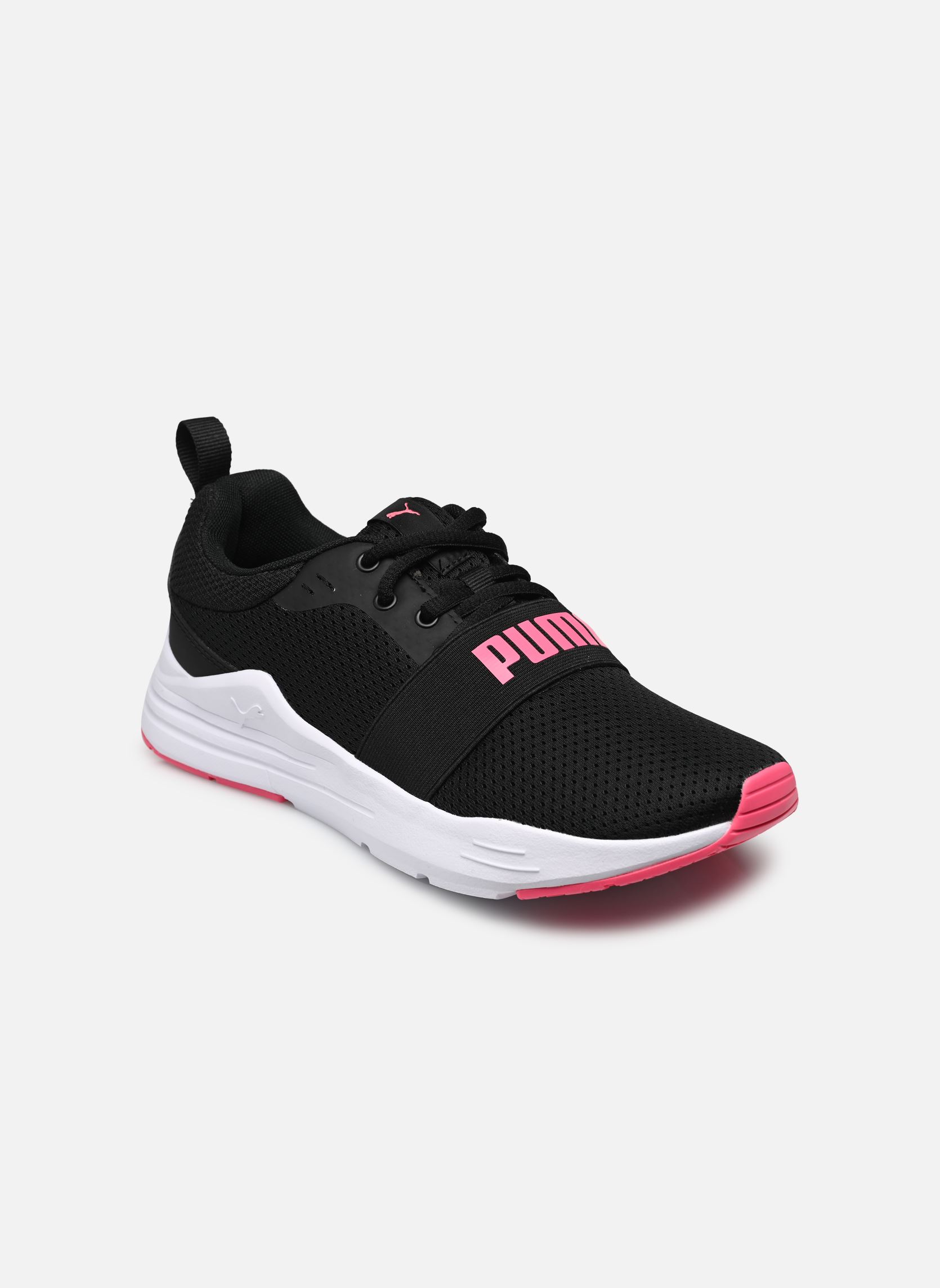 Niedrige Sneaker Jr Wired Run mädchen schwarz Puma Niedrige Sneaker Jr Wired Run mädchen schwarz PUMA BLACK-SUNSET PINK