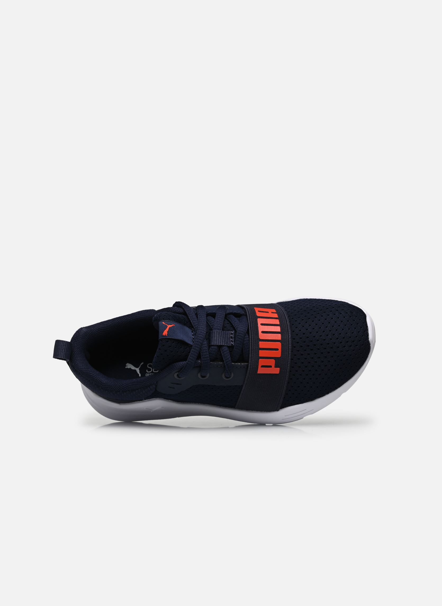 Baskets basses Ps Wired Run bleu Puma Baskets basses Ps Wired Run bleu PEACOAT-PUMA RED