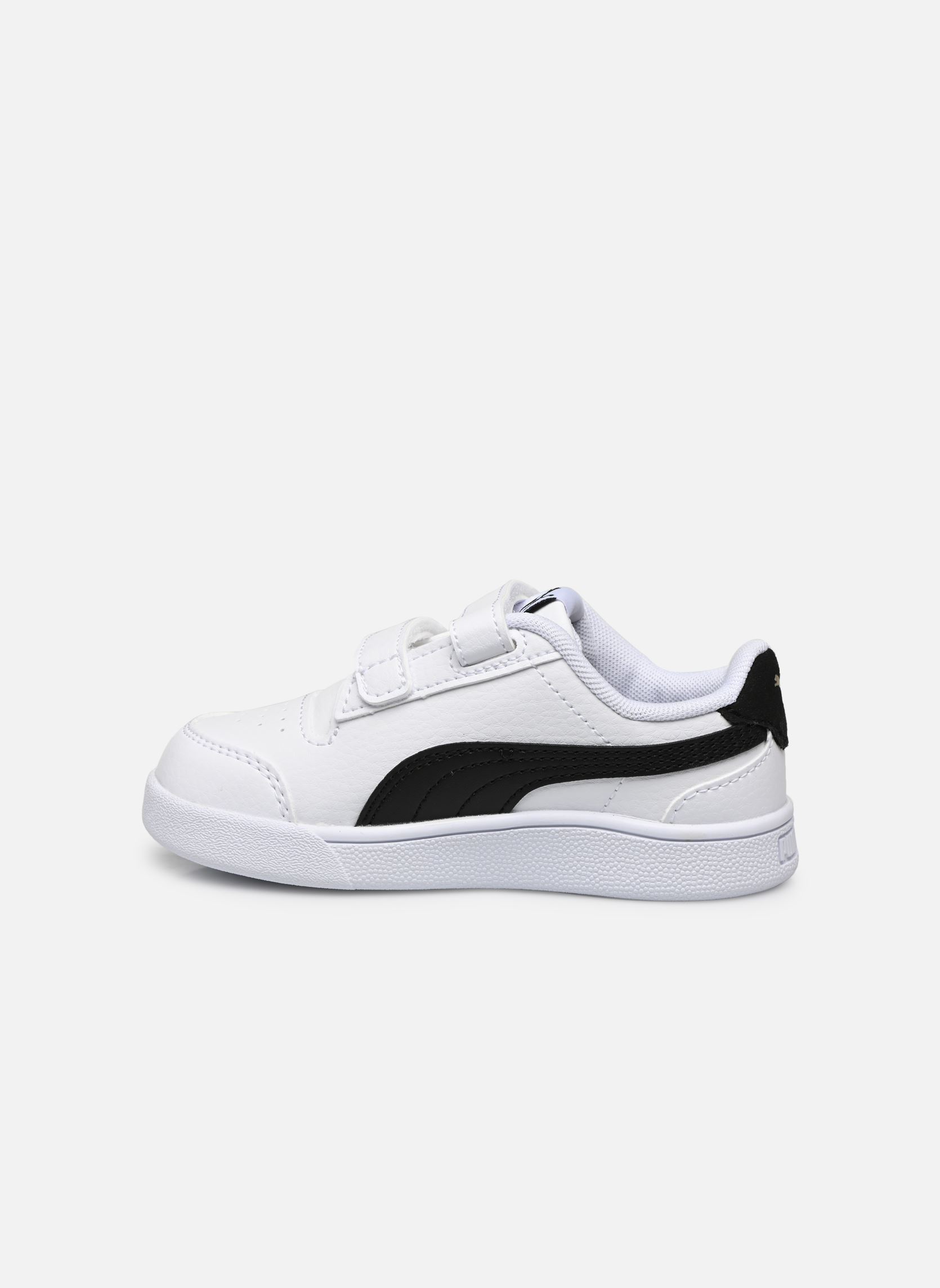Niedrige Sneaker Inf Puma Shuffle V weiß Puma Niedrige Sneaker Inf Puma Shuffle V weiß PUMA WHITE-PUMA BLACK-PUMA TEA