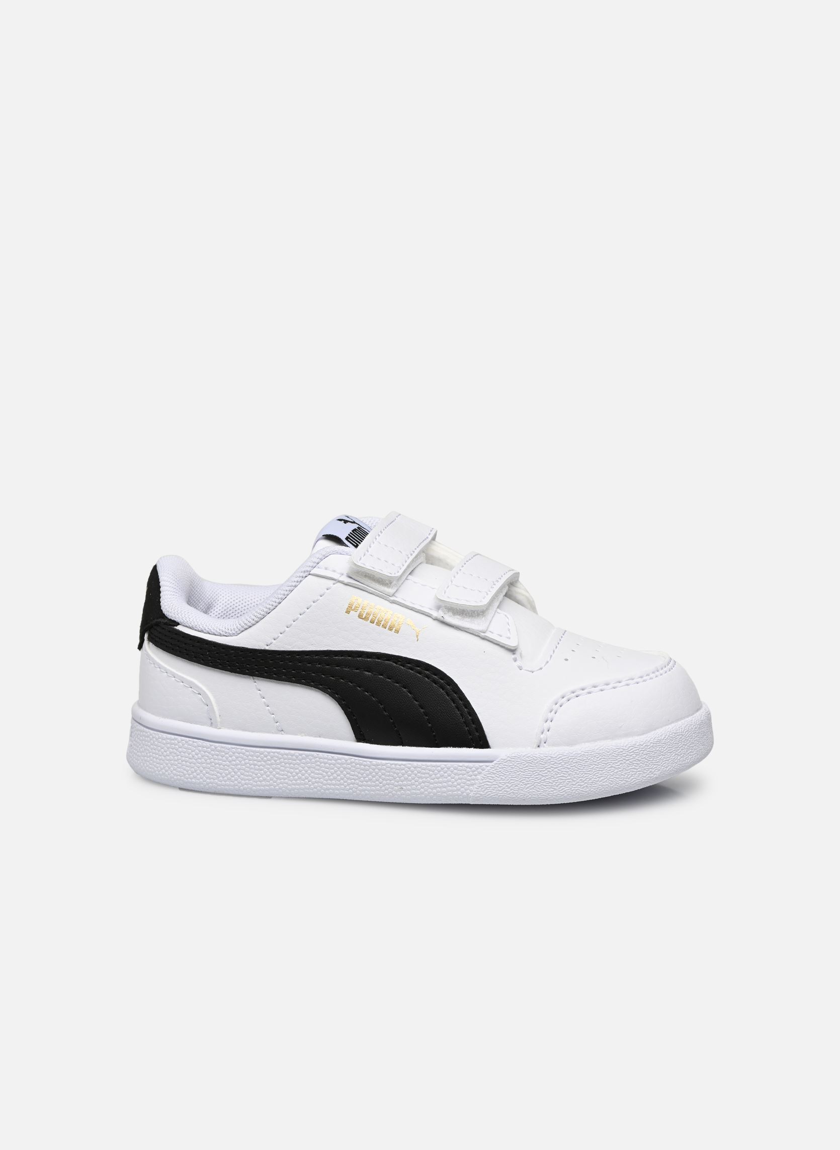Niedrige Sneaker Inf Puma Shuffle V weiß Puma Niedrige Sneaker Inf Puma Shuffle V weiß PUMA WHITE-PUMA BLACK-PUMA TEA