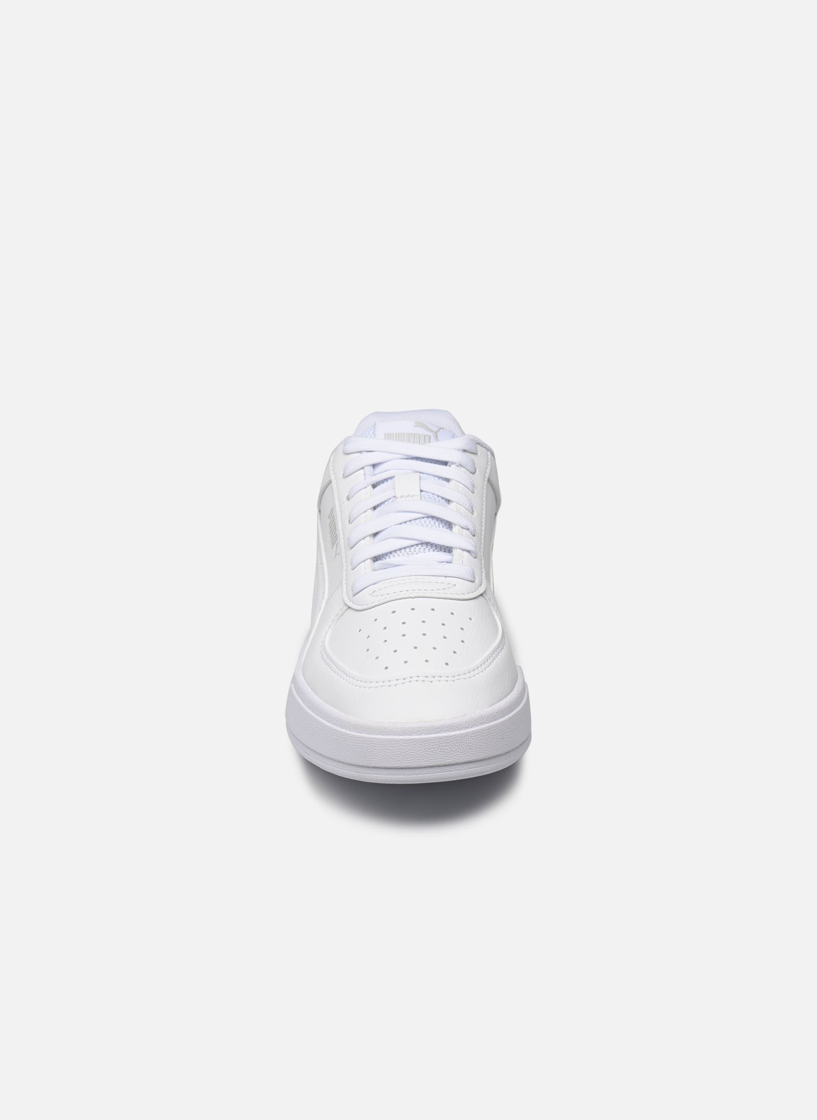 Baskets basses Jr Puma Caven blanc Puma Baskets basses Jr Puma Caven blanc PUMA WHITE-PUMA WHITE-GRAY VIO