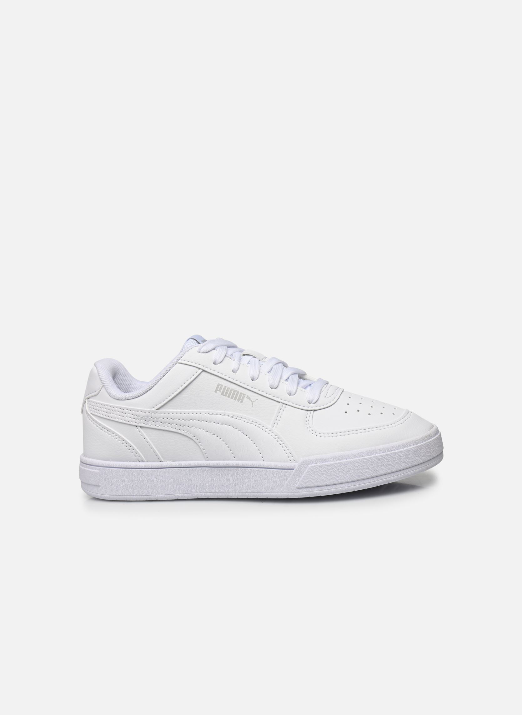 Baskets basses Jr Puma Caven blanc Puma Baskets basses Jr Puma Caven blanc PUMA WHITE-PUMA WHITE-GRAY VIO