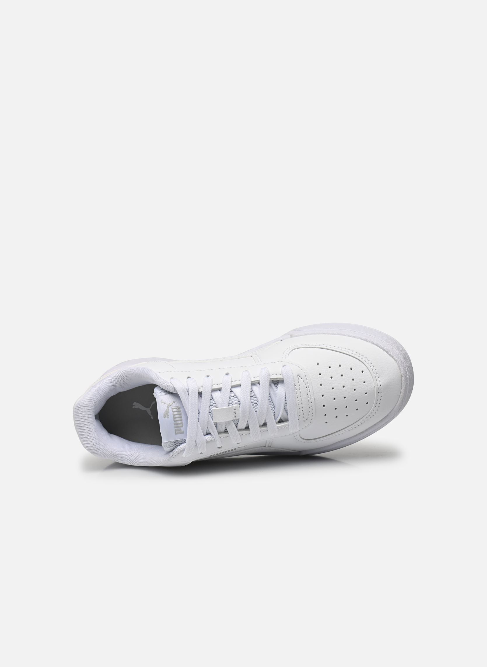 Baskets basses Jr Puma Caven blanc Puma Baskets basses Jr Puma Caven blanc PUMA WHITE-PUMA WHITE-GRAY VIO