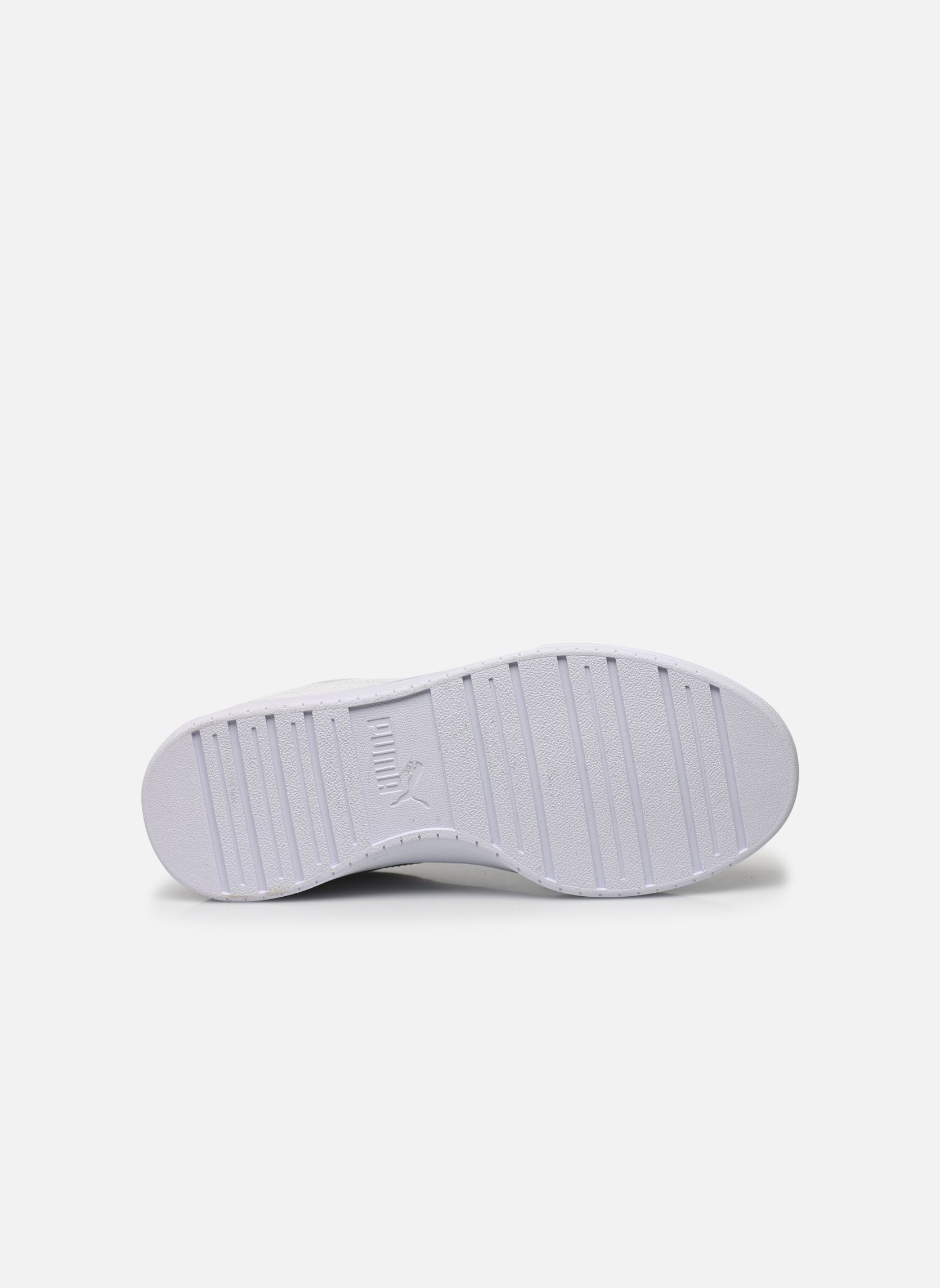 Baskets basses Jr Puma Caven blanc Puma Baskets basses Jr Puma Caven blanc PUMA WHITE-PUMA WHITE-GRAY VIO