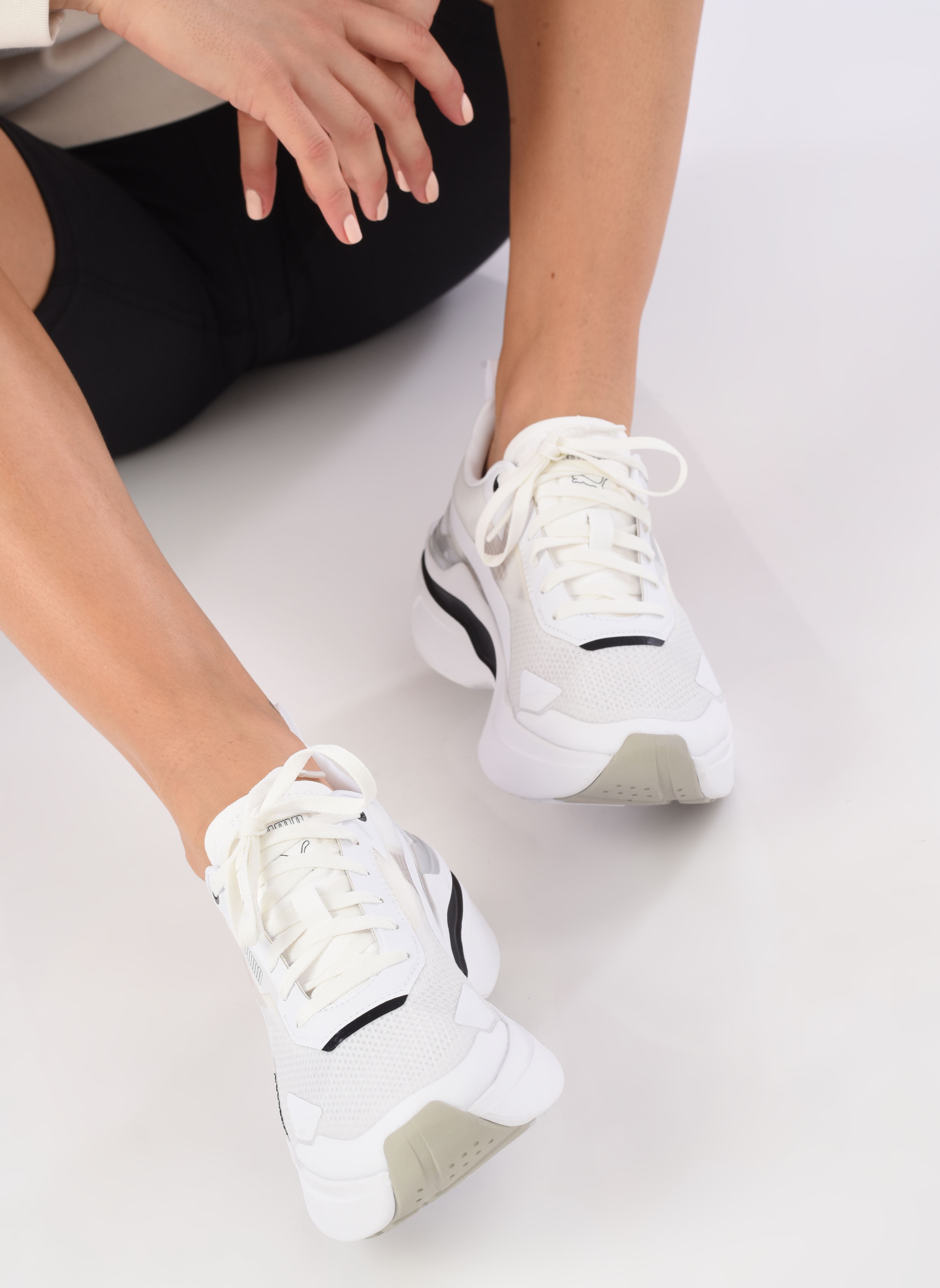 Niedrige Sneaker Kosmo Rider Wns damen weiß Puma Niedrige Sneaker Kosmo Rider Wns damen weiß PUMA WHITE