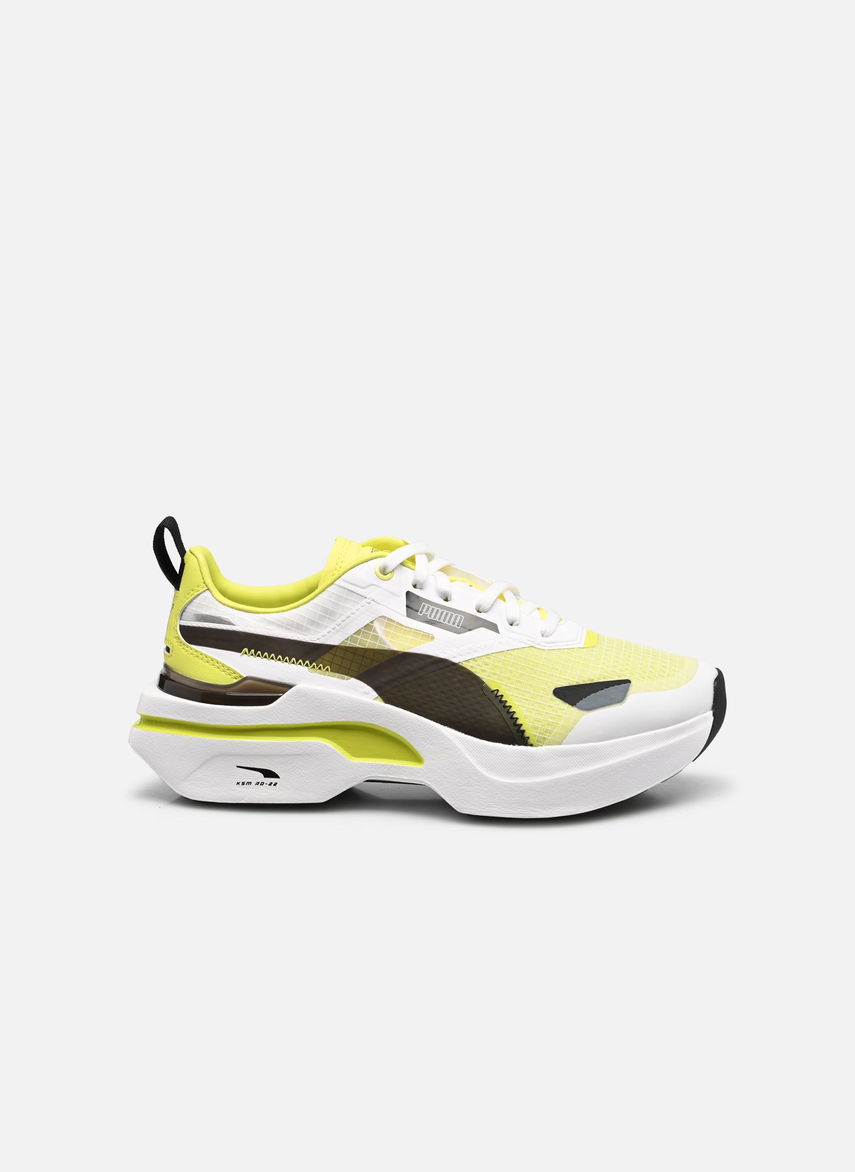 Baskets basses Kosmo Rider Wns femme multicolore Puma Baskets basses Kosmo Rider Wns femme multicolore PUMA WHITE-LIME SHEEN