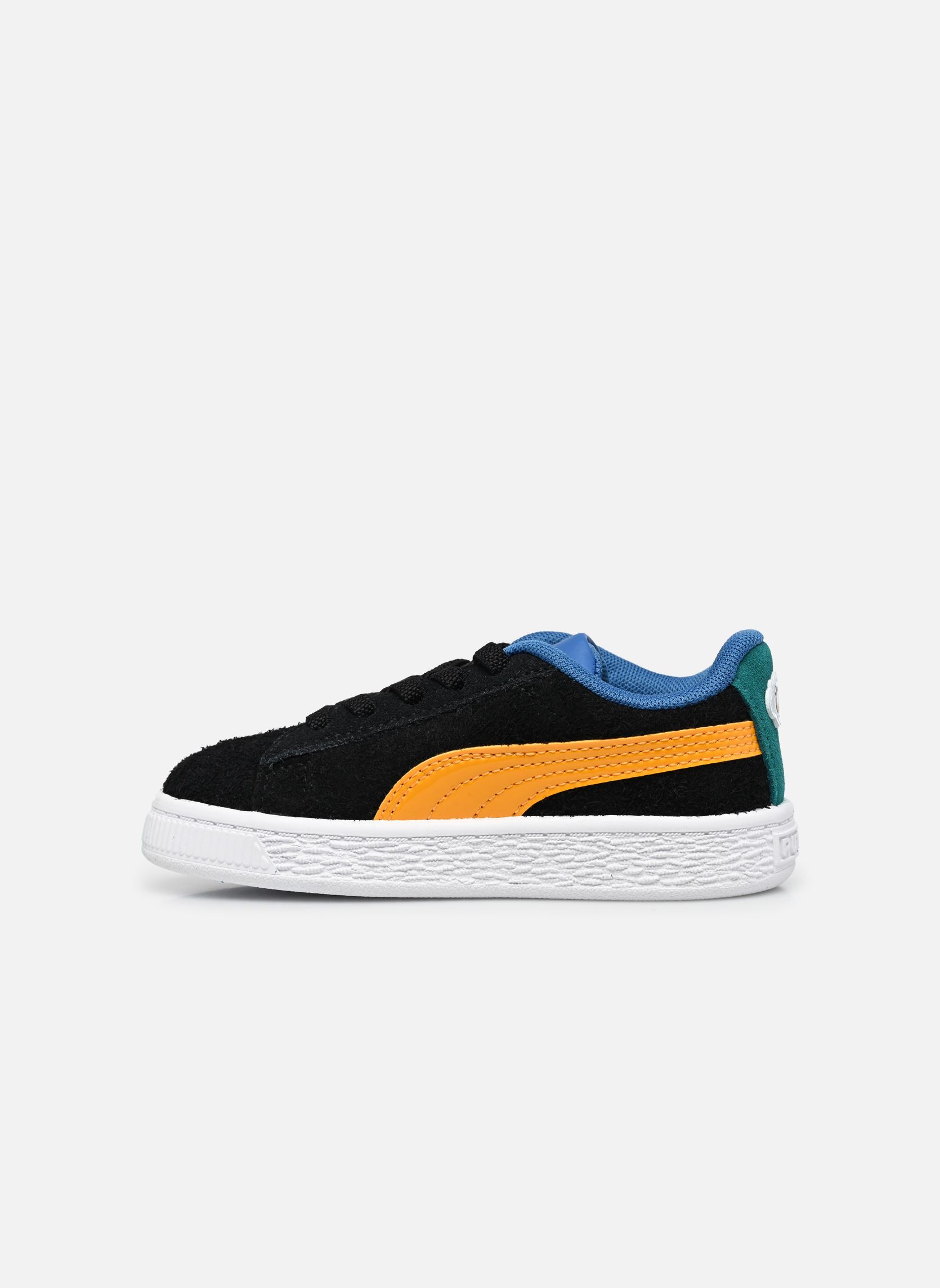 Niedrige Sneaker Garfield Suede Ac Inf schwarz Puma Niedrige Sneaker Garfield Suede Ac Inf schwarz DARK CHEDDAR-CELANDINE-VALLART