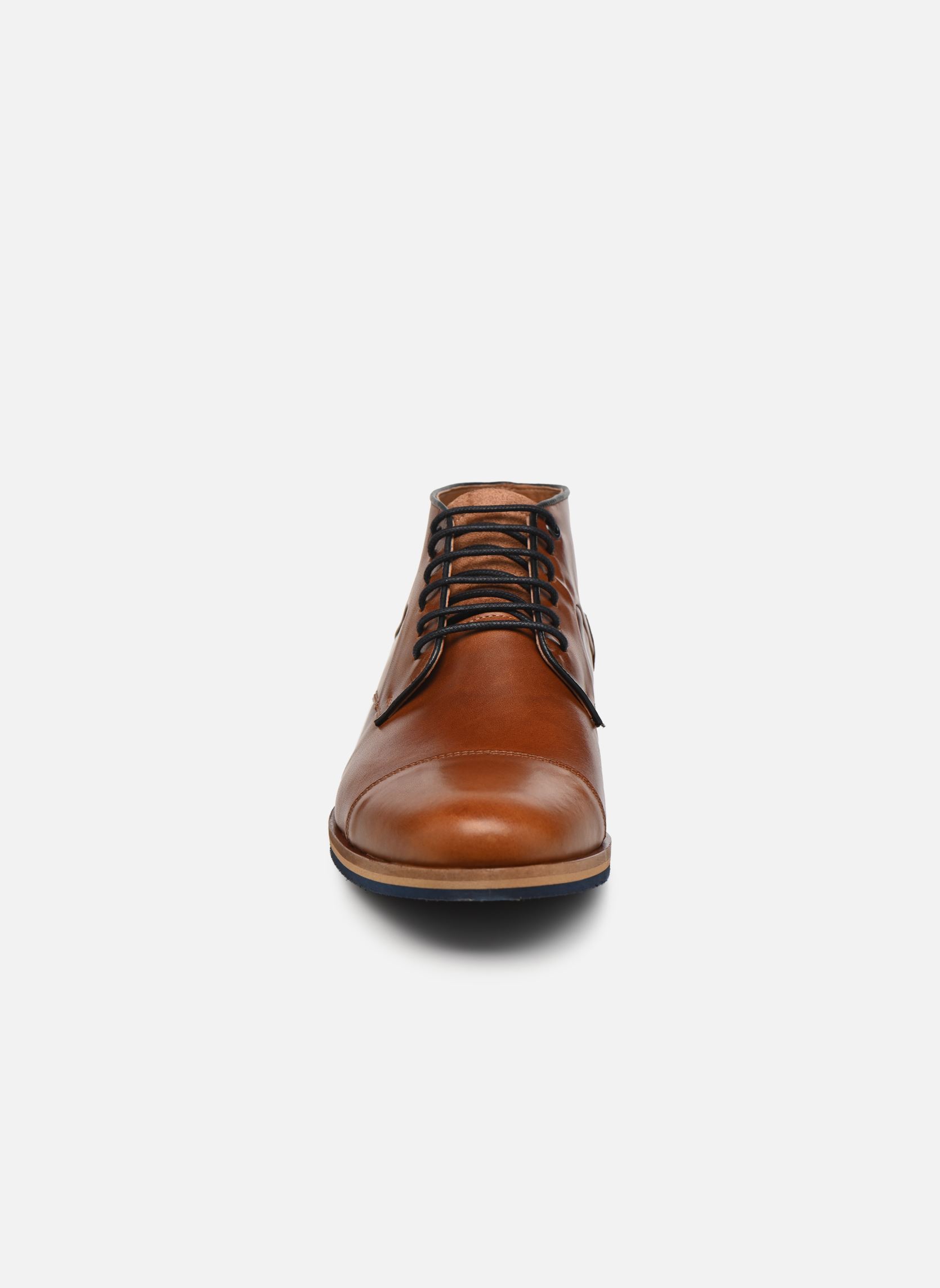 Bottines à lacets WUKA homme marron Marvin&Co Bottines à lacets WUKA homme marron COGNAC