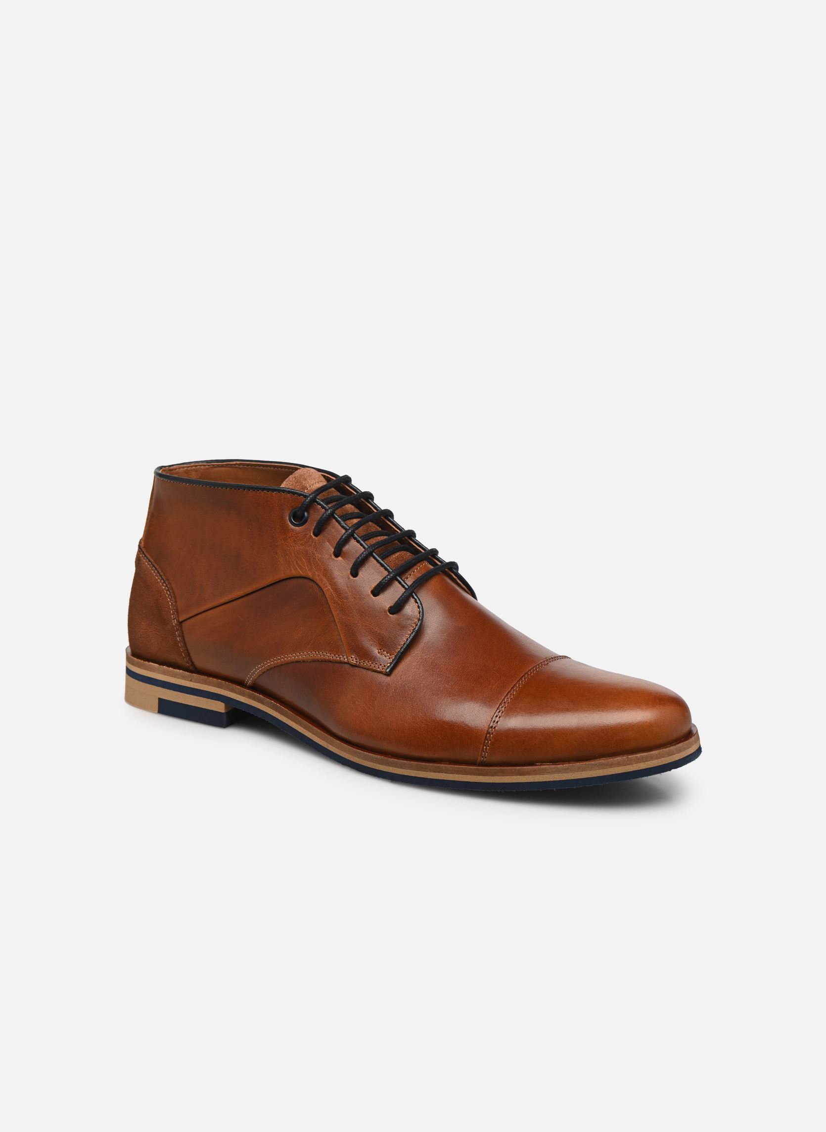 Bottines à lacets WUKA homme marron Marvin&Co Bottines à lacets WUKA homme marron COGNAC