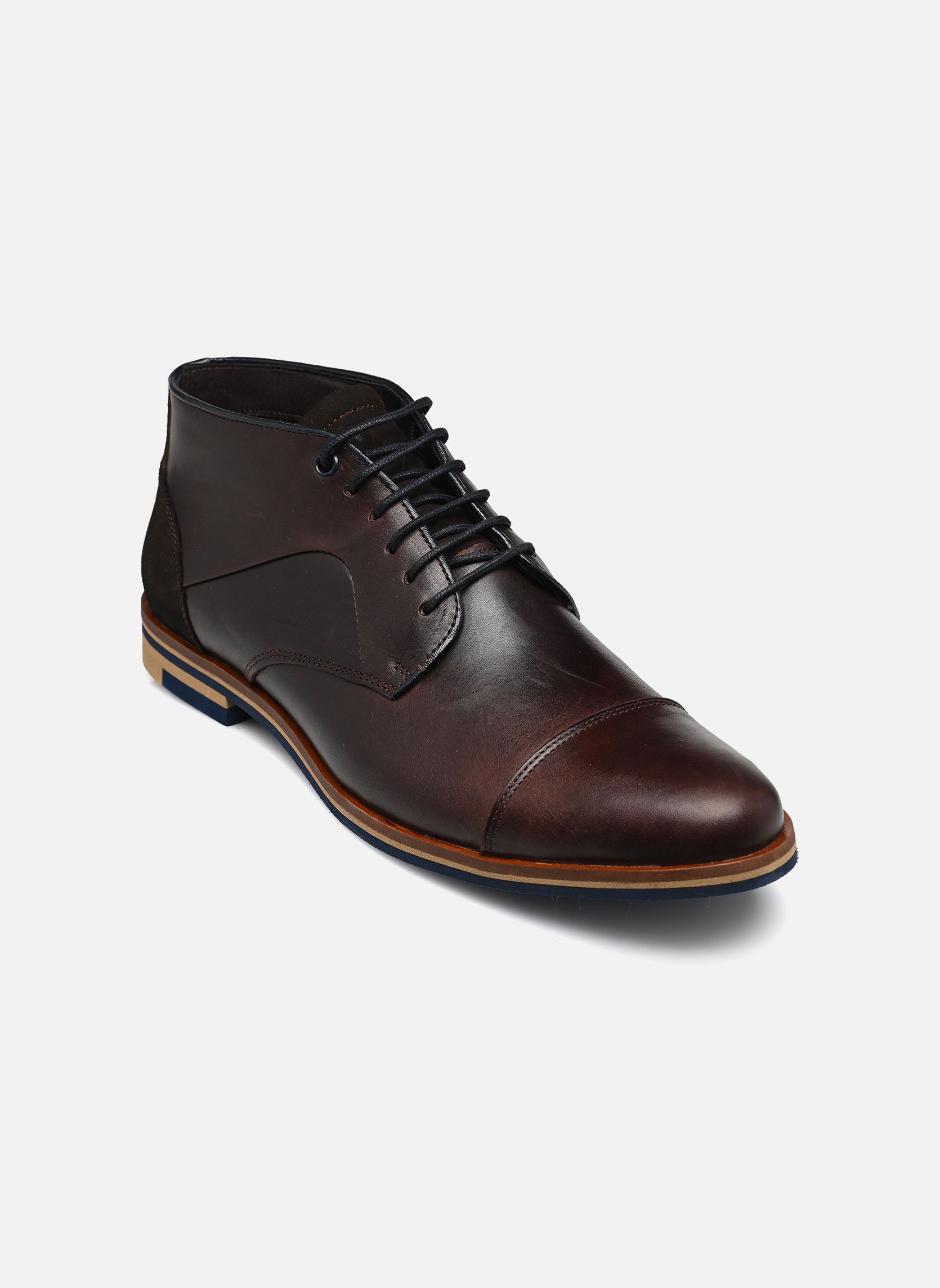 Geschnürte Stiefeletten WUKA herren braun Marvin&Co Geschnürte Stiefeletten WUKA herren braun Marron foncé chocolat