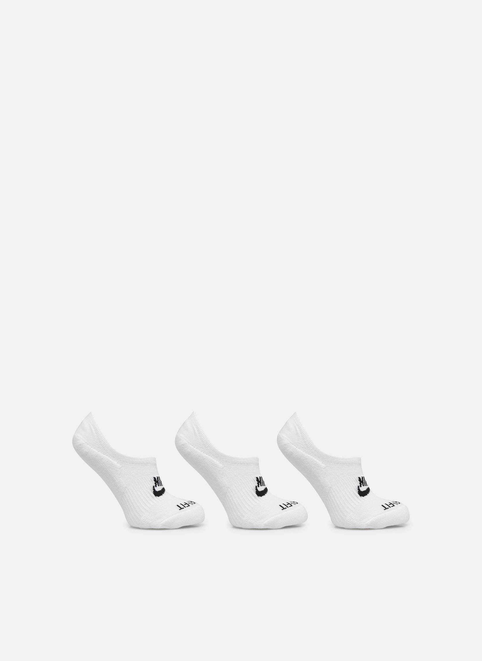 Chaussettes et collants Nike U Nike Everyday Plus Cushioned Footie 3Pr pour Adulte