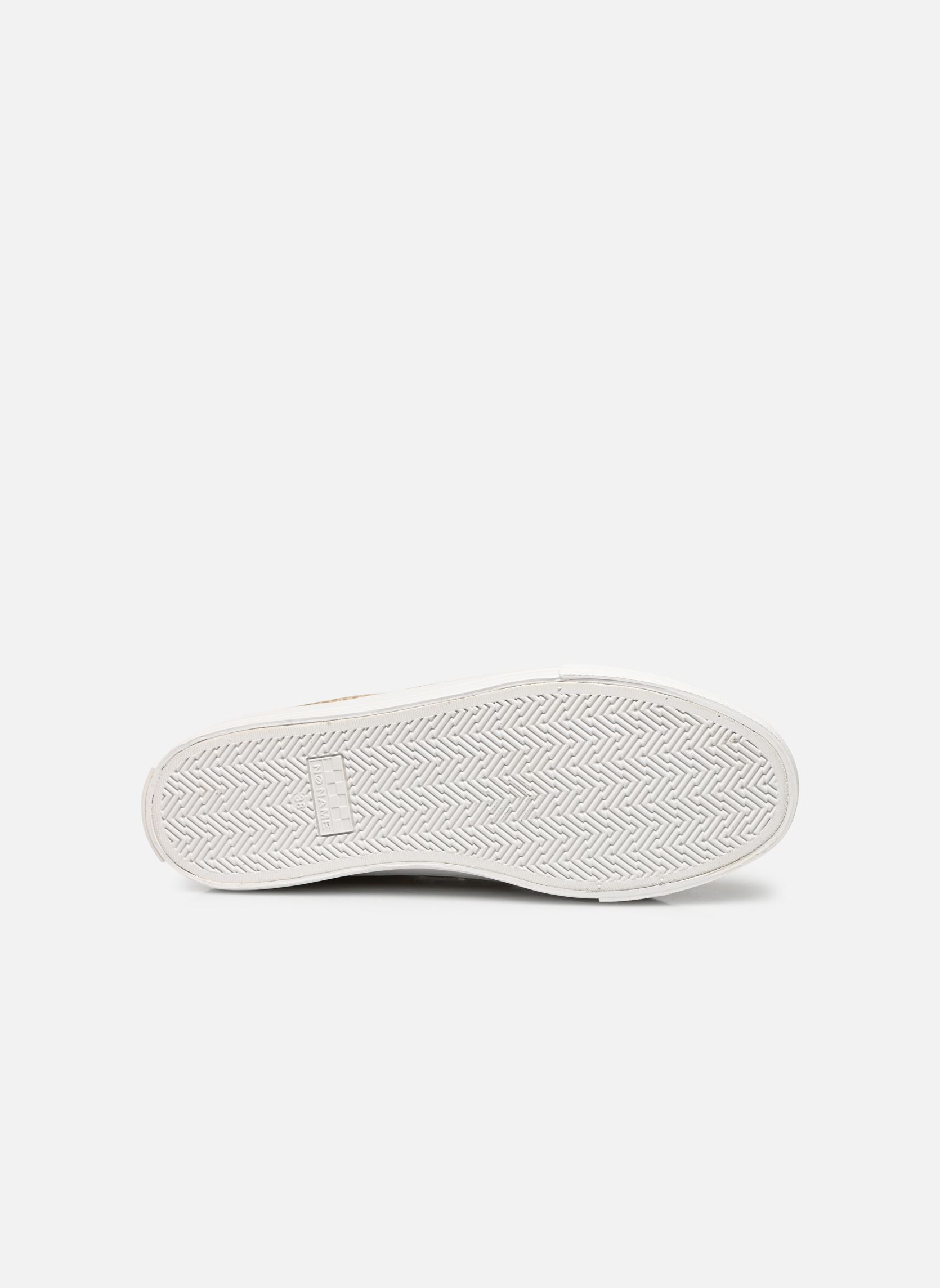 Lage sneakers ARCADE STRAPS SIDE dames goud en brons No Name Lage sneakers ARCADE STRAPS SIDE dames goud en brons Sand/Sand
