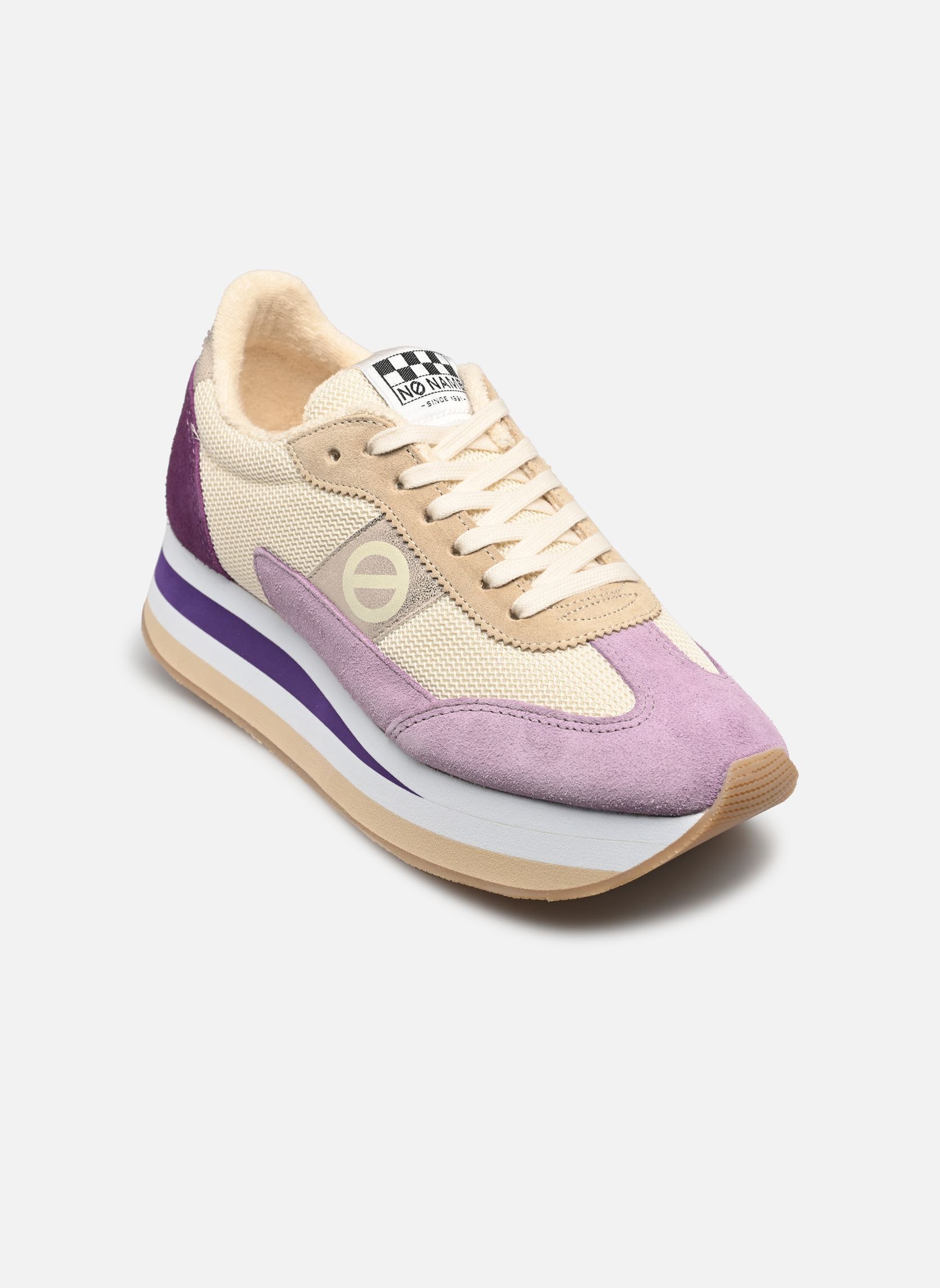 Lage sneakers FLEX M JOGGER dames meerkleurig No Name Lage sneakers FLEX M JOGGER dames meerkleurig LILAS/IVOIRE/DOVE
