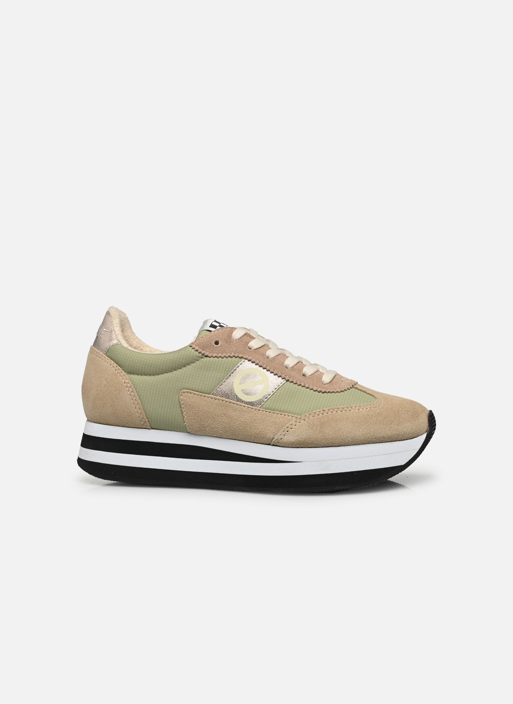 Baskets basses FLEX M JOGGER femme multicolore No Name Baskets basses FLEX M JOGGER femme multicolore IVOIRE/NUDE/OLIVE