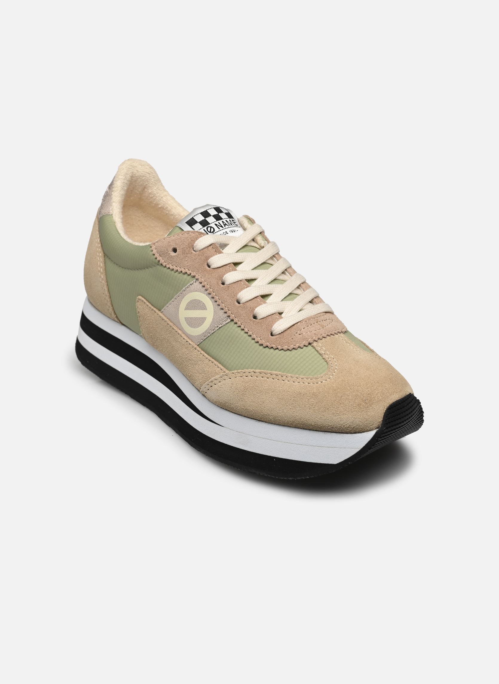 Baskets basses FLEX M JOGGER femme multicolore No Name Baskets basses FLEX M JOGGER femme multicolore IVOIRE/NUDE/OLIVE